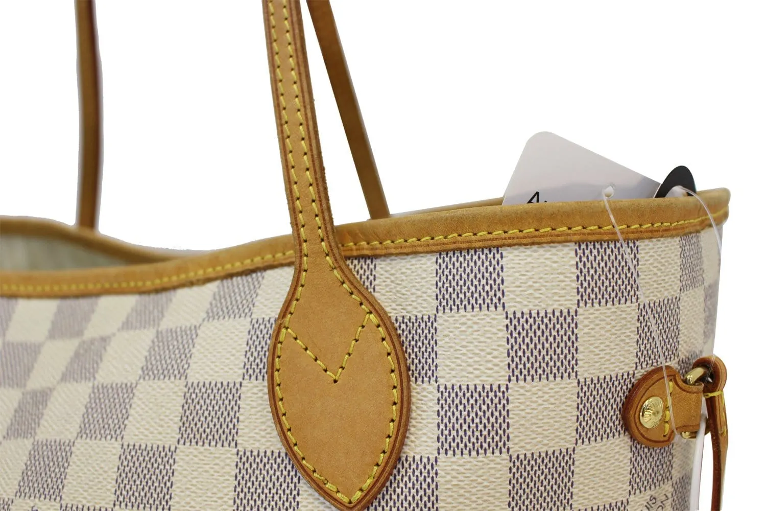 LOUIS VUITTON Damier Azur Neverfull MM Tote Bag