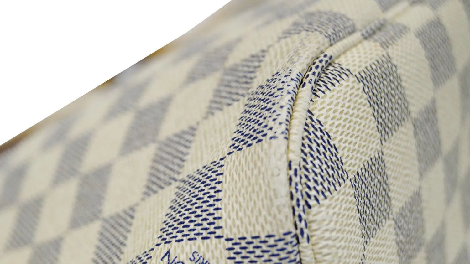LOUIS VUITTON Damier Azur Neverfull PM Tote Bag