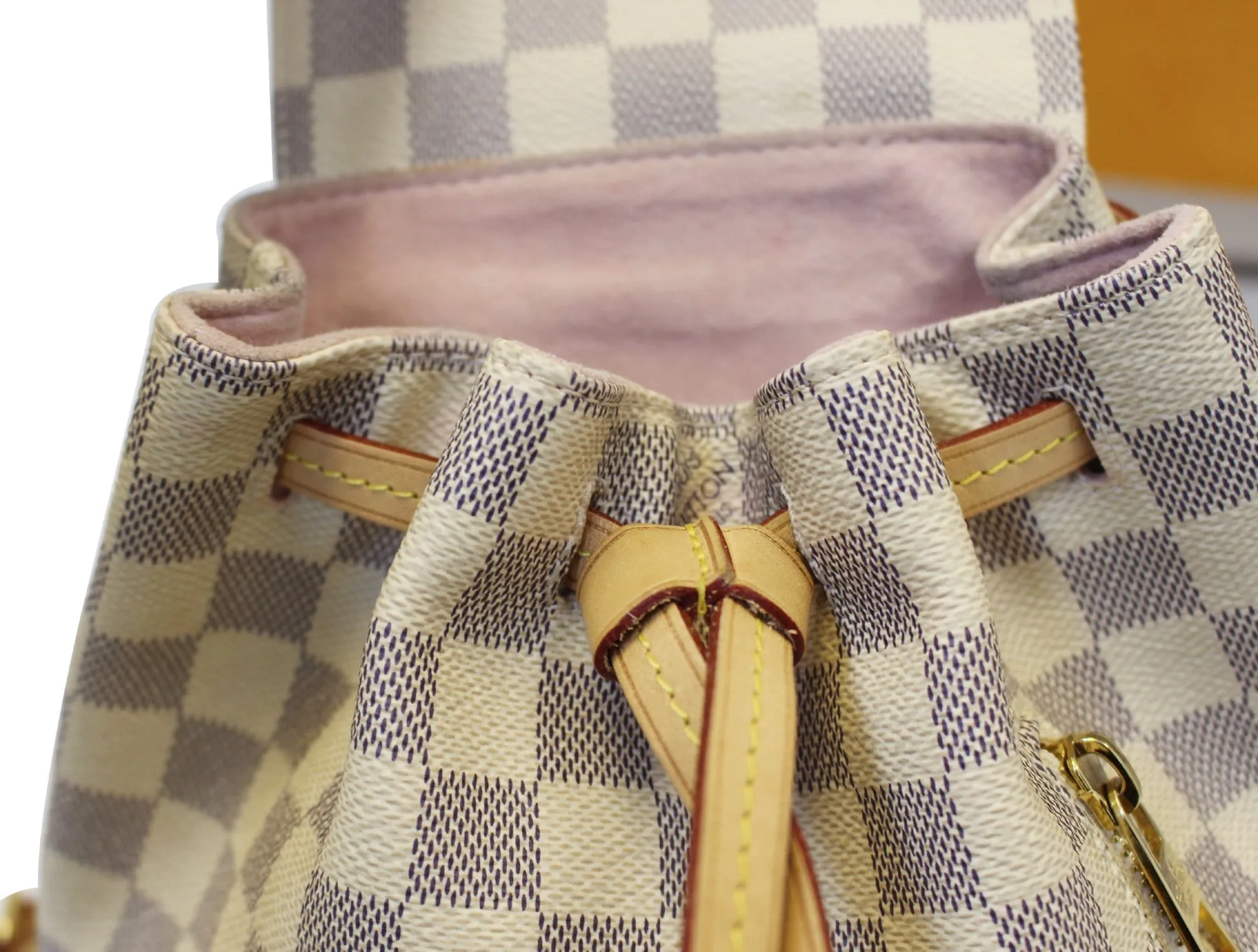 LOUIS VUITTON Damier Azur Sperone BB Backpack Bag