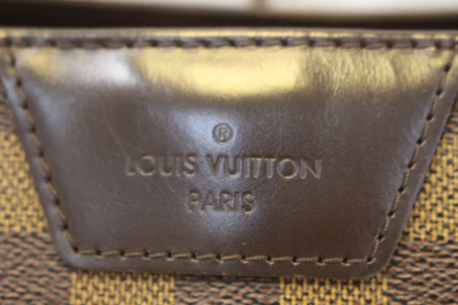 LOUIS VUITTON Damier Ebene Cabas Rivington Bag