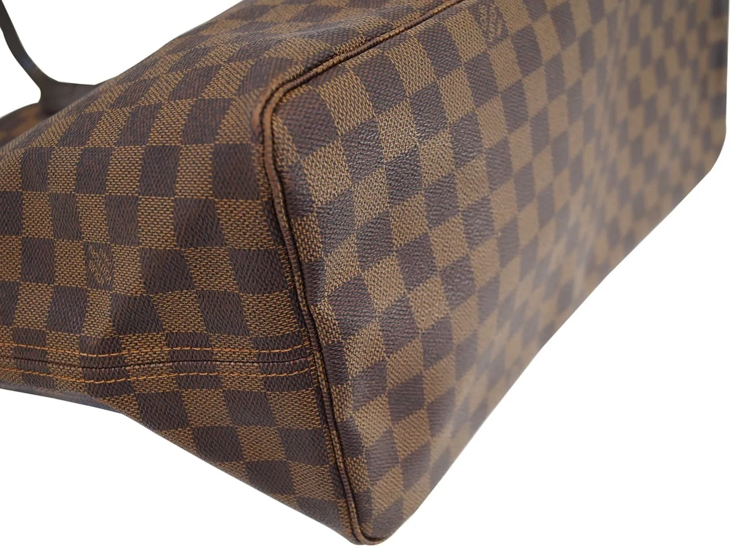 LOUIS VUITTON Damier Ebene Neverfull GM Tote Bag