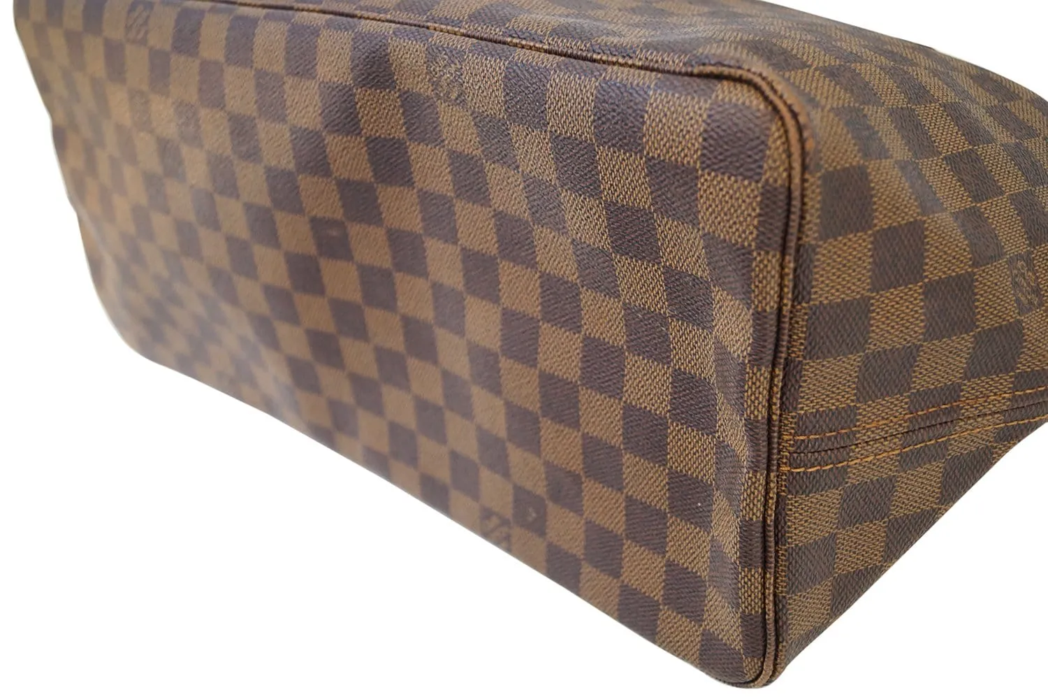 LOUIS VUITTON Damier Ebene Neverfull GM Tote Bag