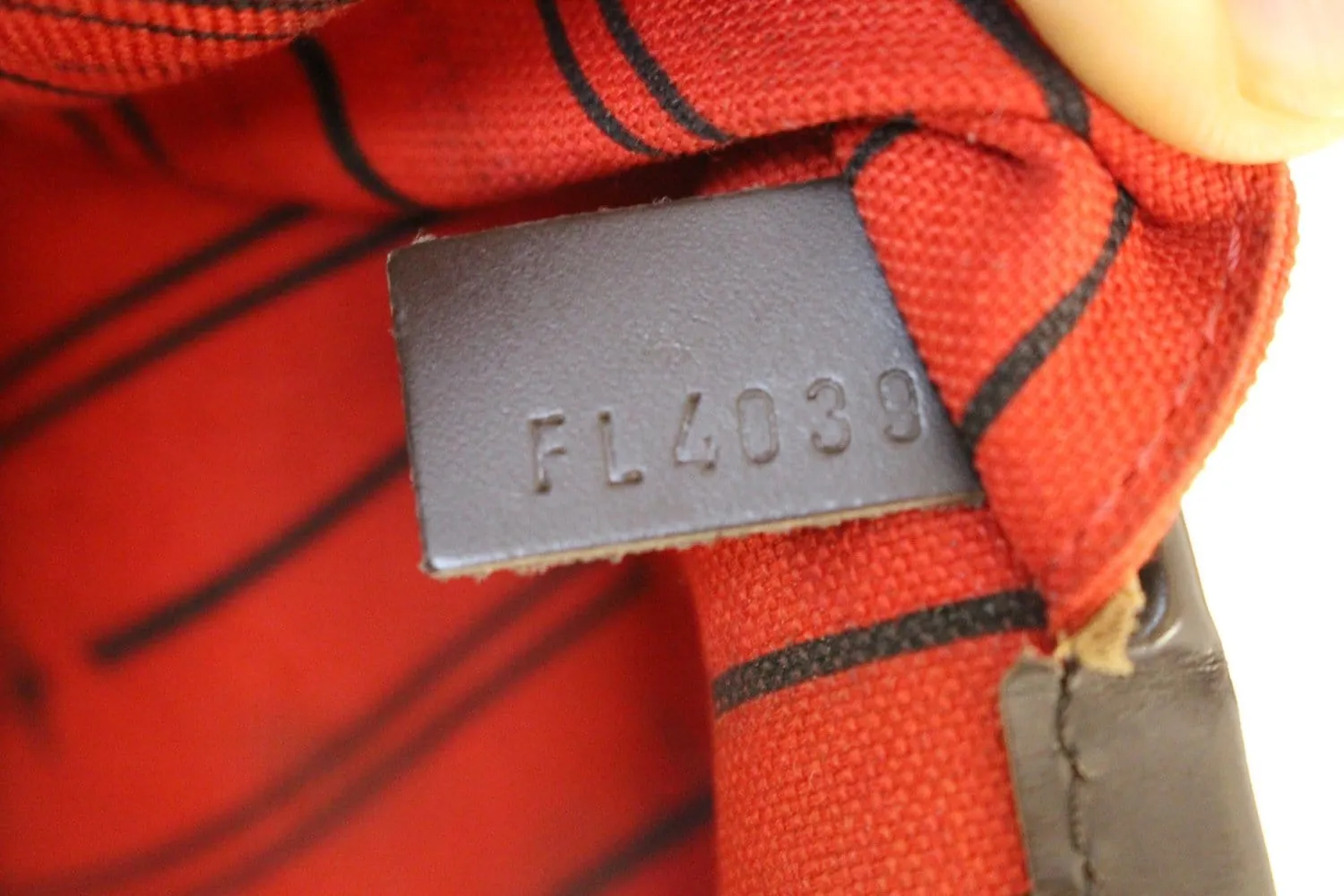 LOUIS VUITTON Damier Ebene Neverfull GM Tote Bag