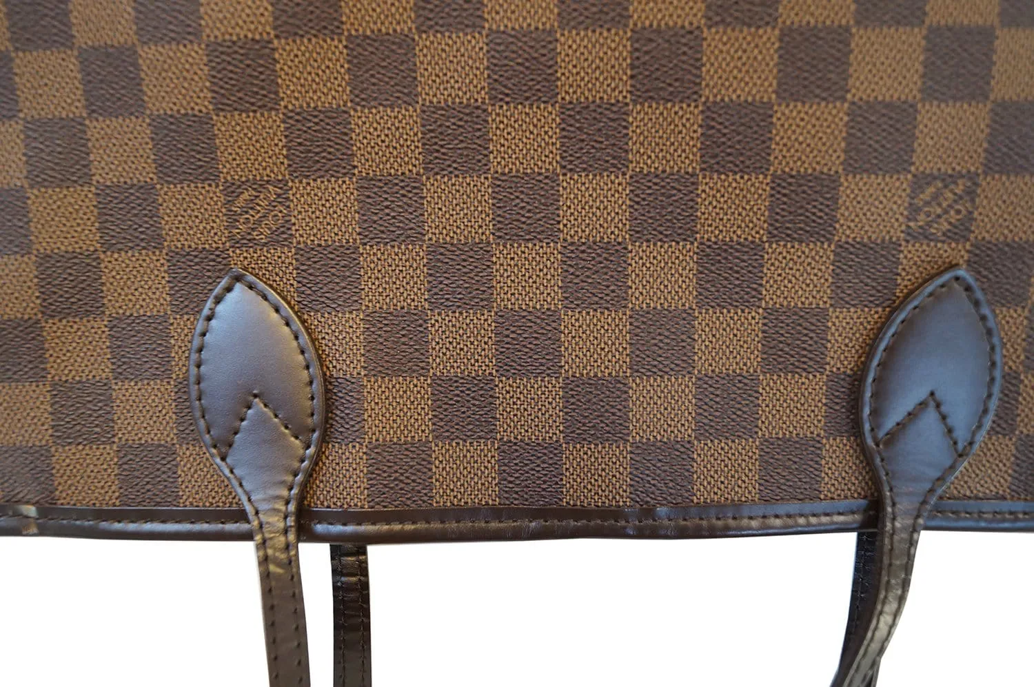 LOUIS VUITTON Damier Ebene Neverfull GM Tote Bag