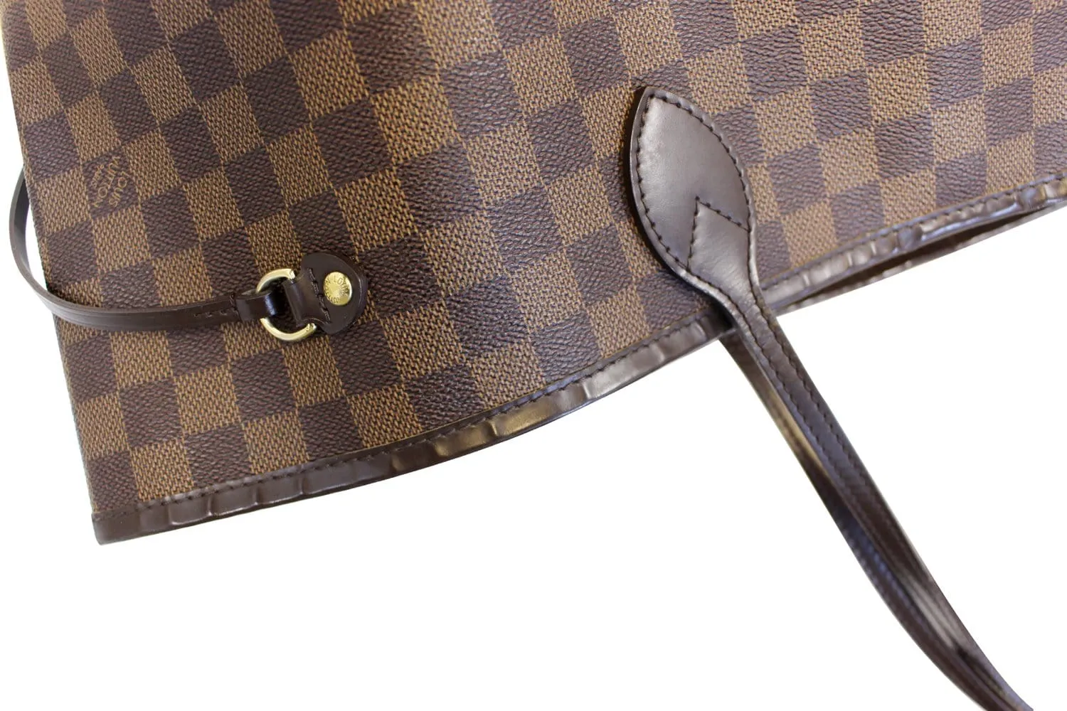 LOUIS VUITTON Damier Ebene Neverfull GM Tote Bag