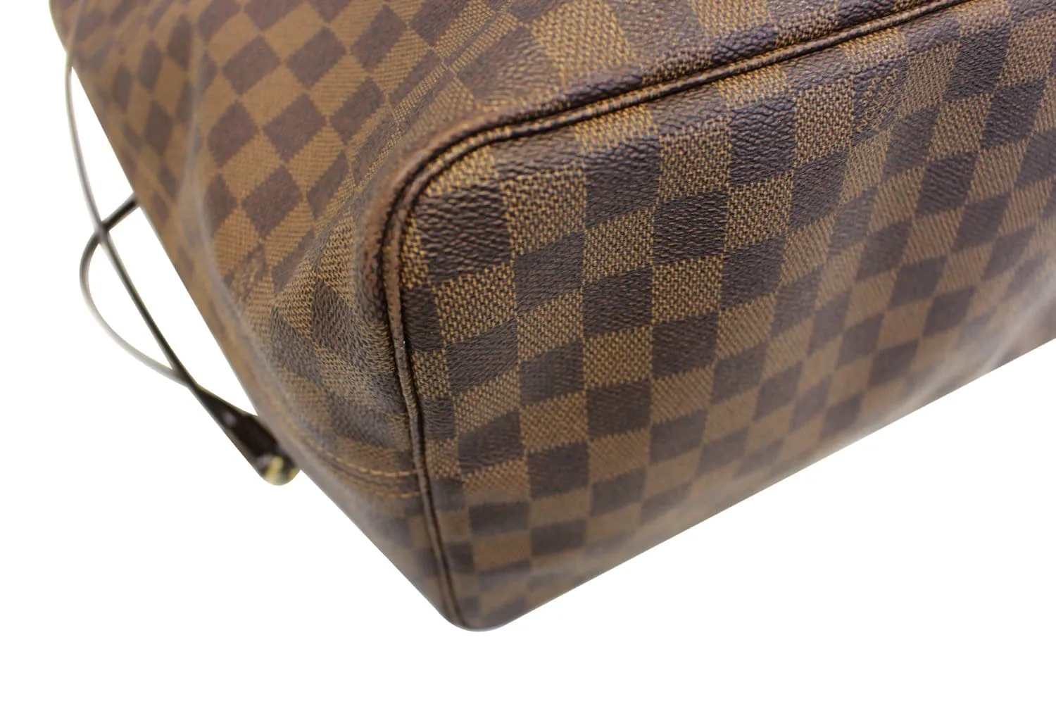 LOUIS VUITTON Damier Ebene Neverfull GM Tote Bag