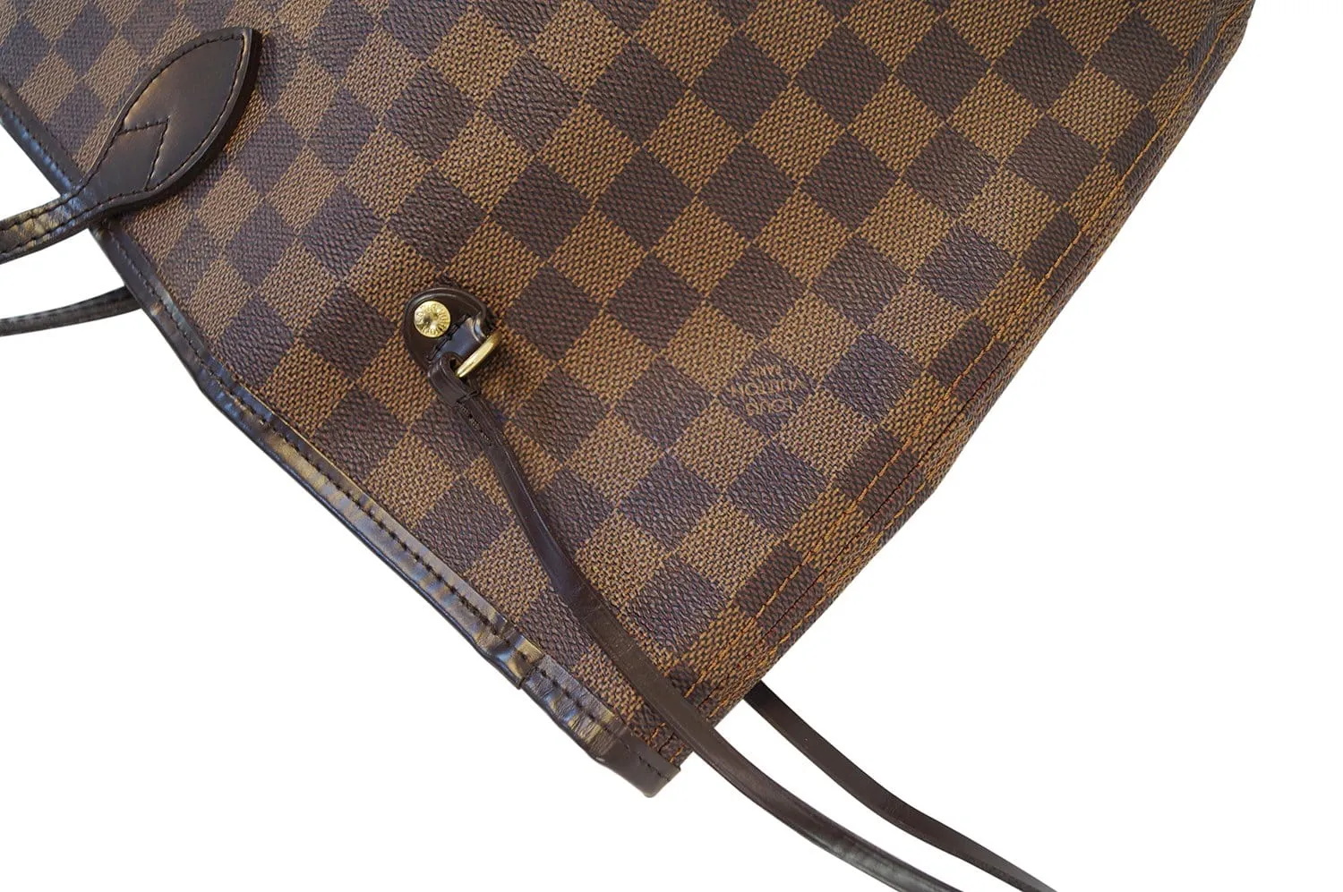 LOUIS VUITTON Damier Ebene Neverfull GM Tote Bag