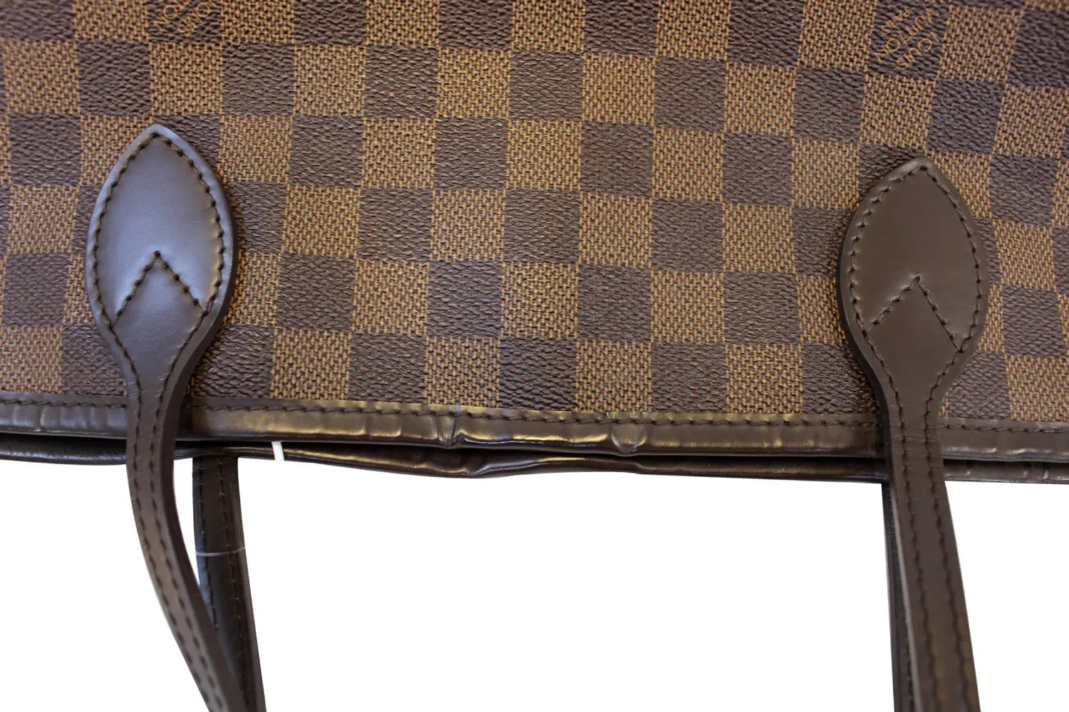LOUIS VUITTON Damier Ebene Neverfull GM Tote Bag
