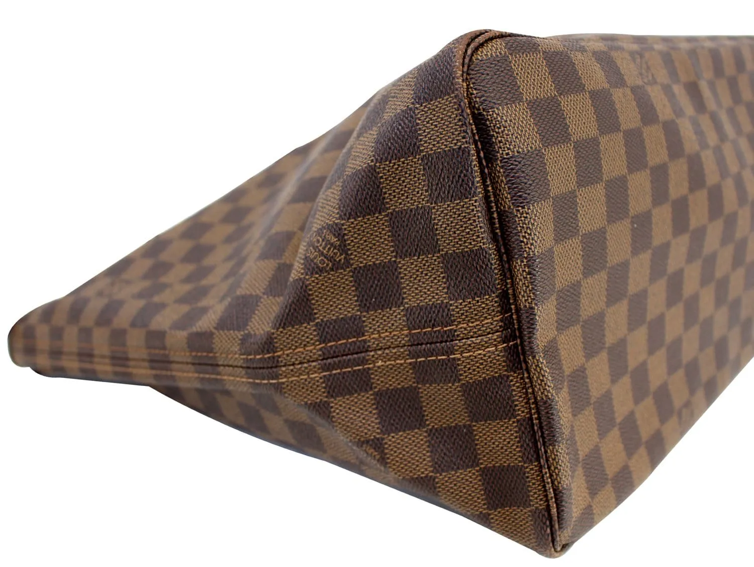 LOUIS VUITTON Damier Ebene Neverfull GM Tote Bag