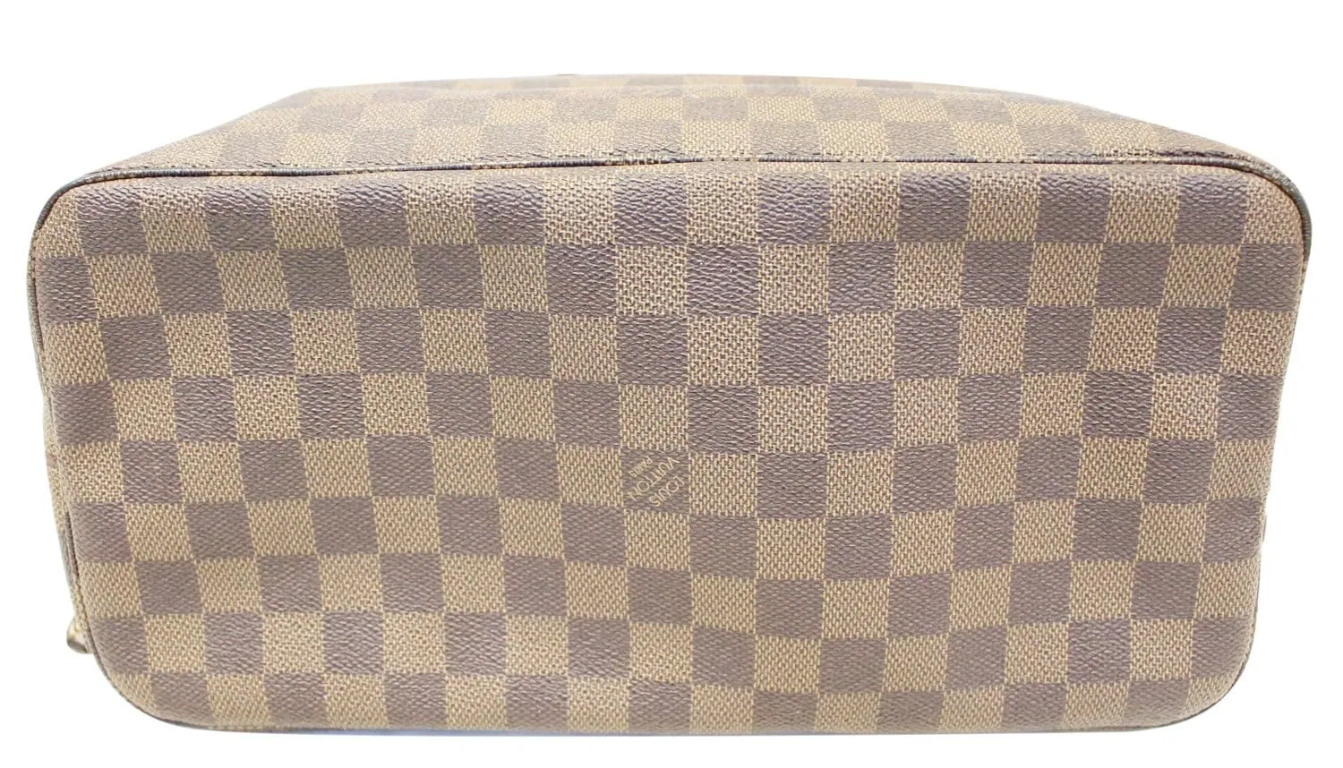 LOUIS VUITTON Damier Ebene Neverfull MM Brown Tote Bag