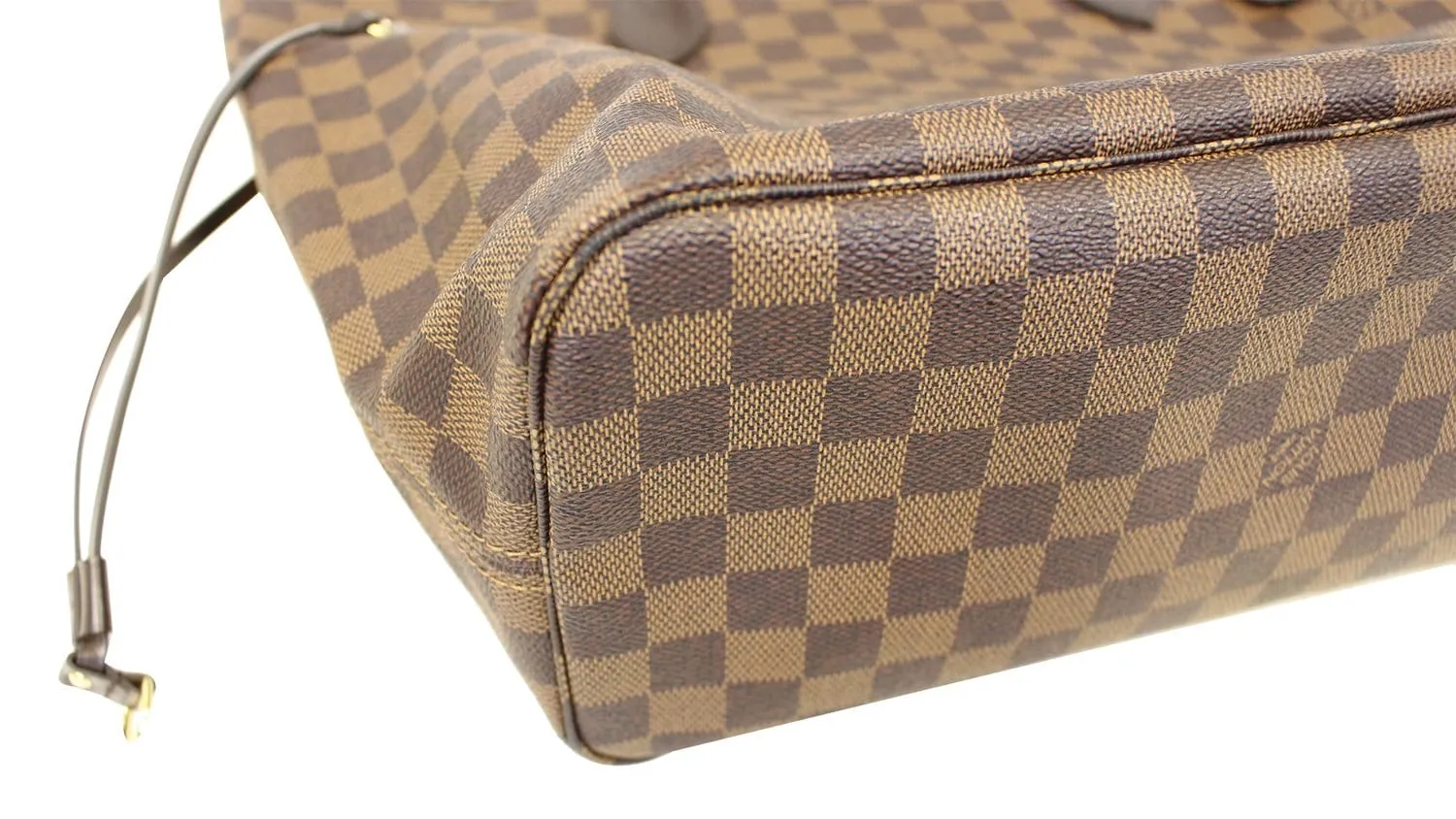 LOUIS VUITTON Damier Ebene Neverfull MM Tote Bag