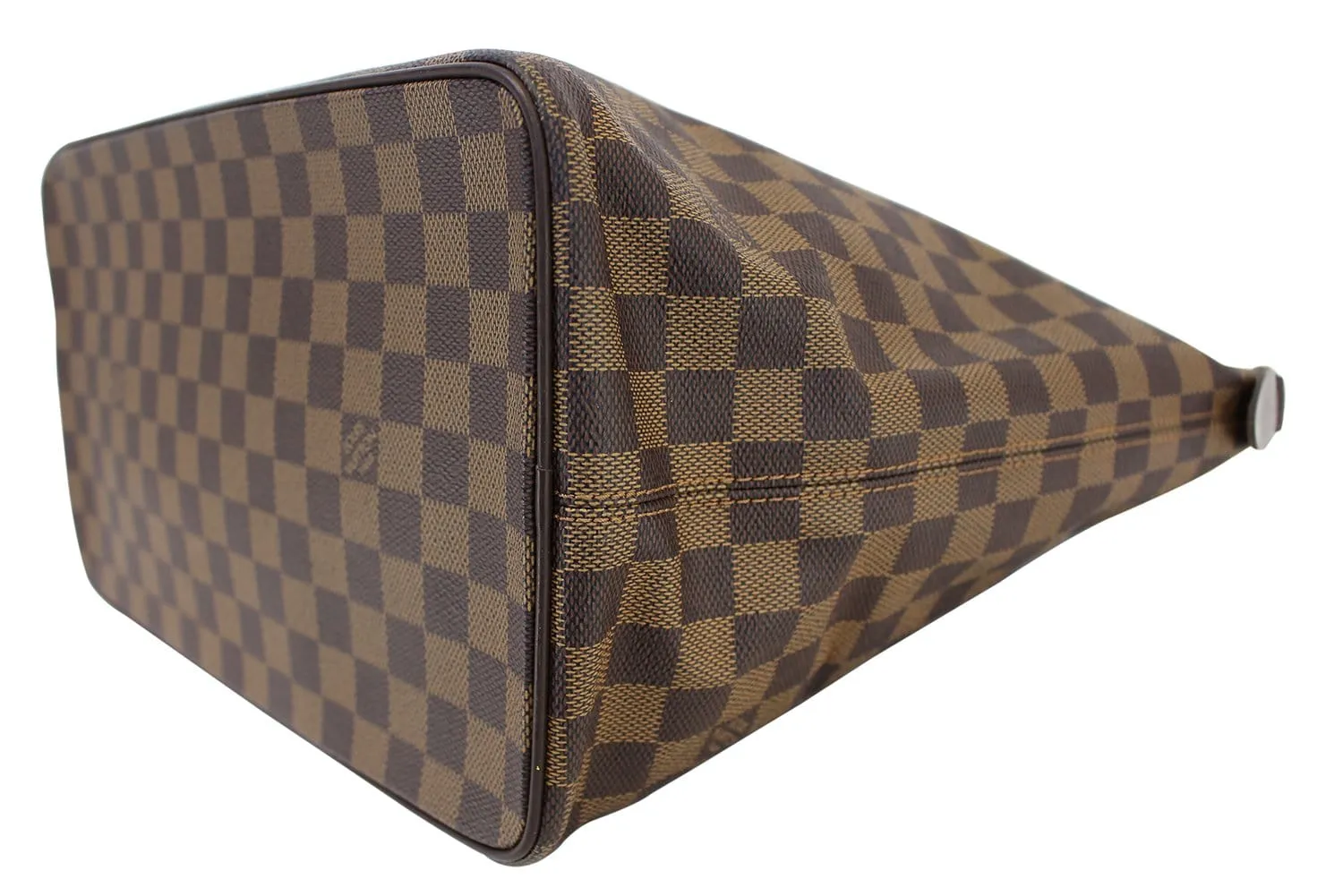 LOUIS VUITTON Damier Ebene Saleya MM Handbag