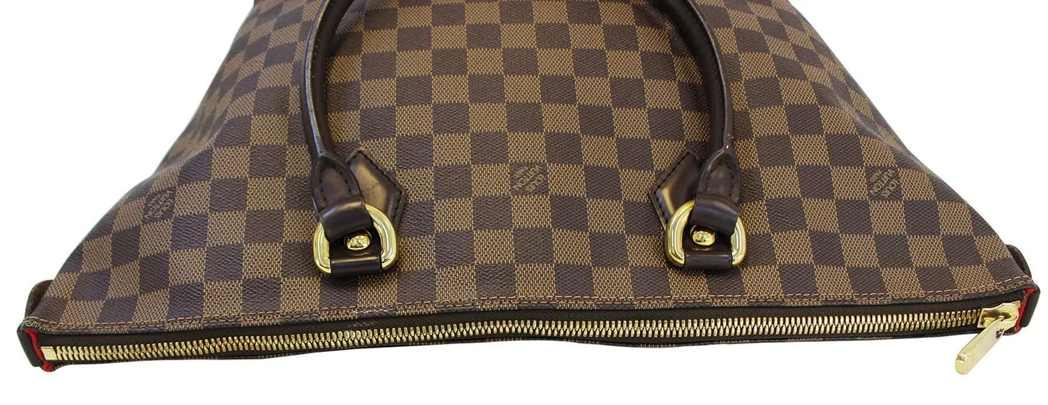 LOUIS VUITTON Damier Ebene Saleya MM Handbag