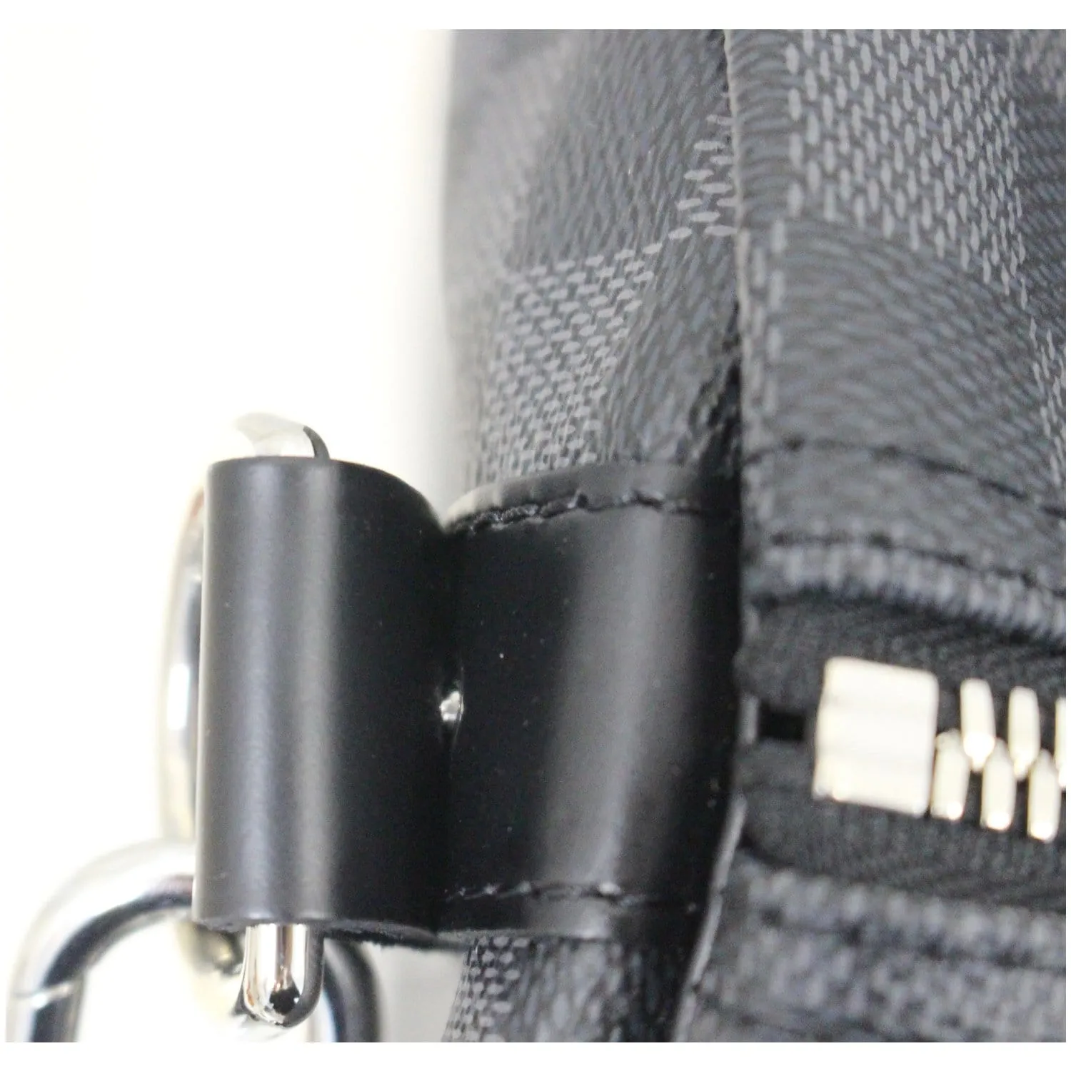 LOUIS VUITTON Keepall 55 Damier Graphite Bandouliere Travel Bag