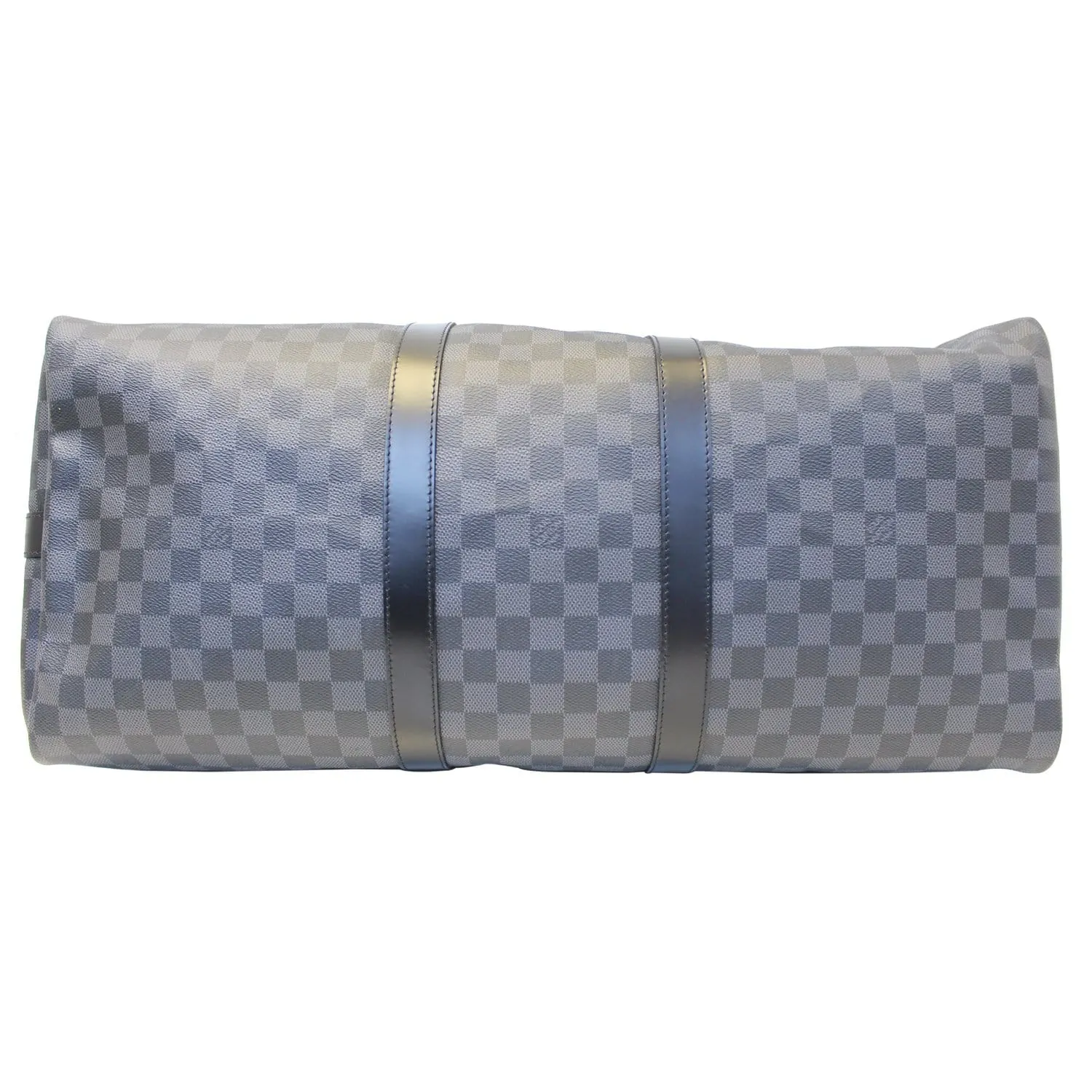 LOUIS VUITTON Keepall 55 Damier Graphite Bandouliere Travel Bag
