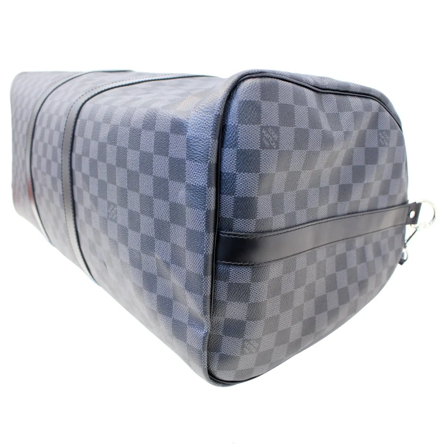 LOUIS VUITTON Keepall 55 Damier Graphite Bandouliere Travel Bag