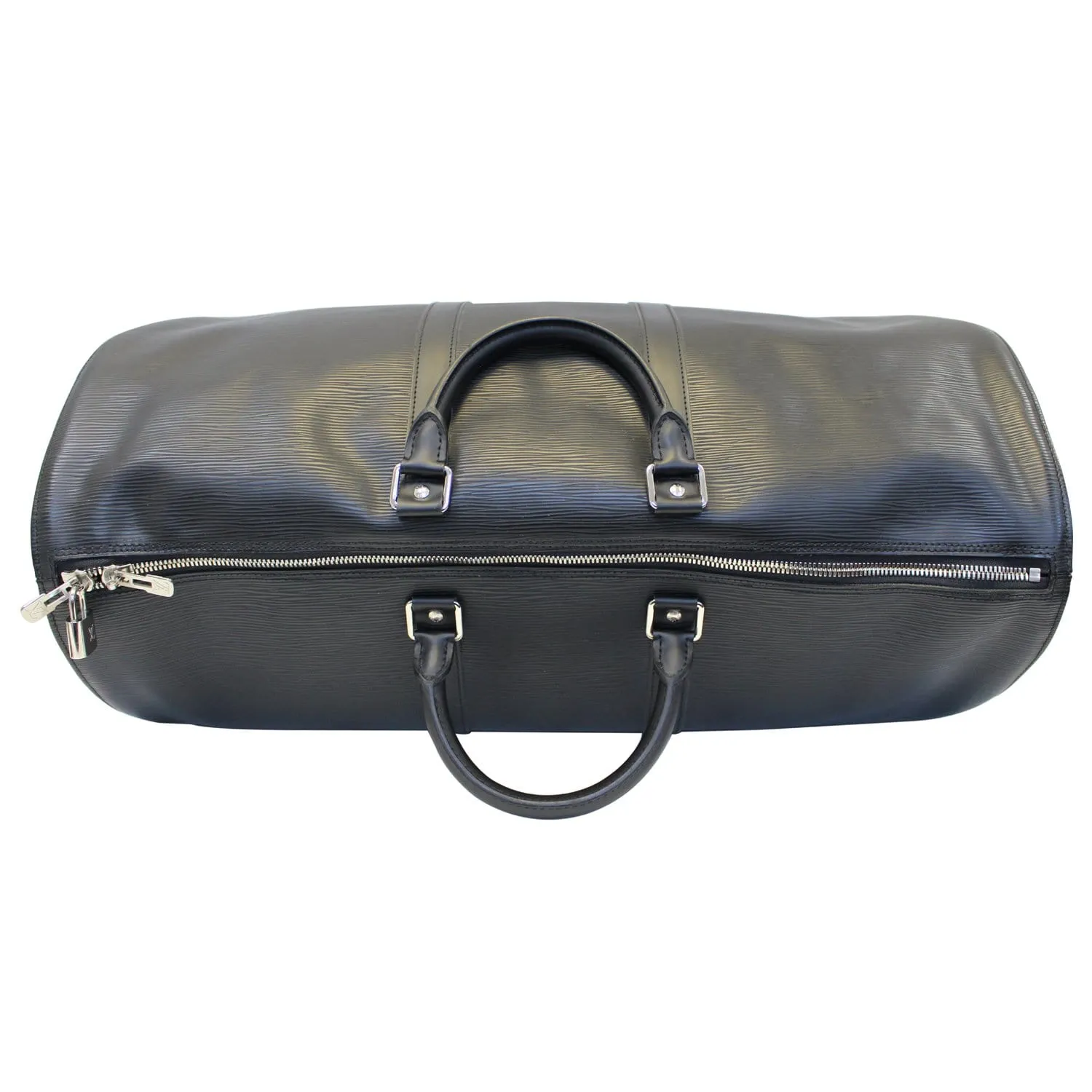 LOUIS VUITTON Keepall 55 Epi Leather Boston Travel Bag