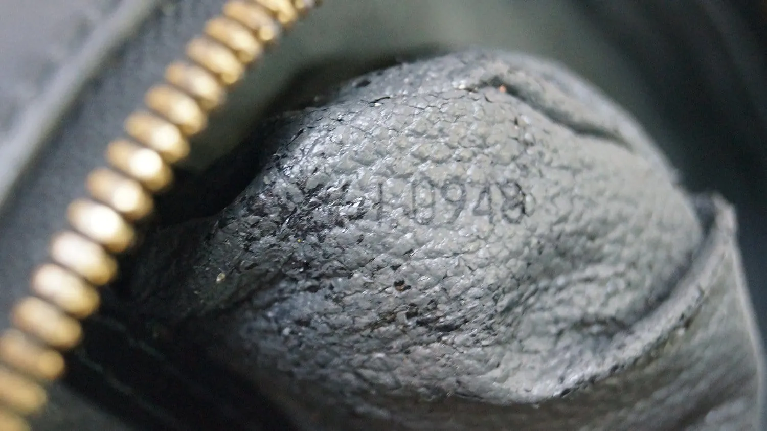 LOUIS VUITTON Mabillon Epi Leather Backpack Black