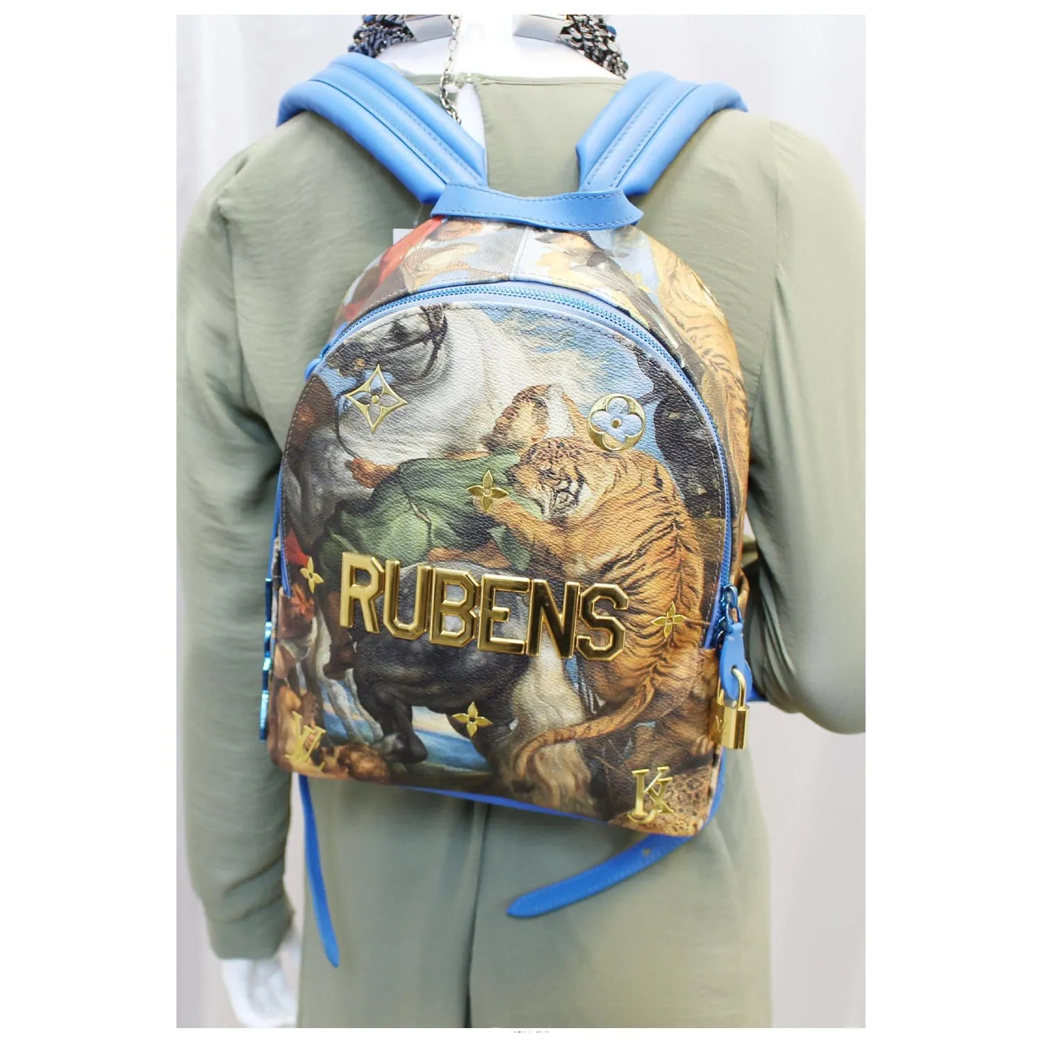 Louis Vuitton Masters Jeff Koons Rubens Palm Springs Backpack Bag - 25% OFF