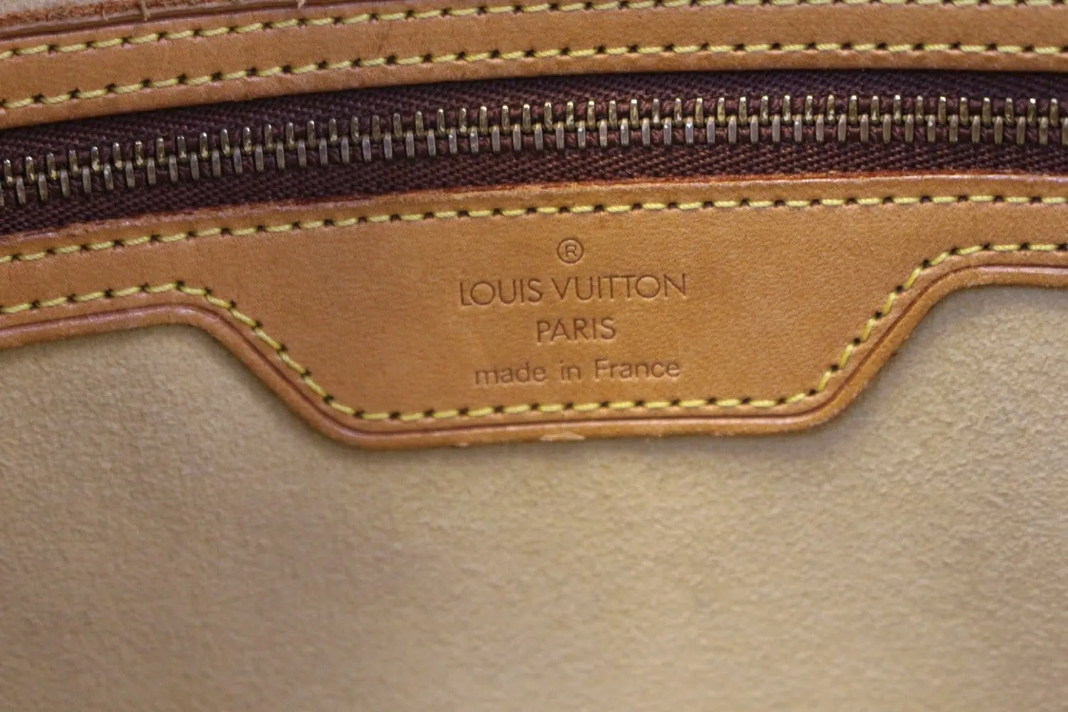 LOUIS VUITTON Monogram Canvas Babylone Tote Bag