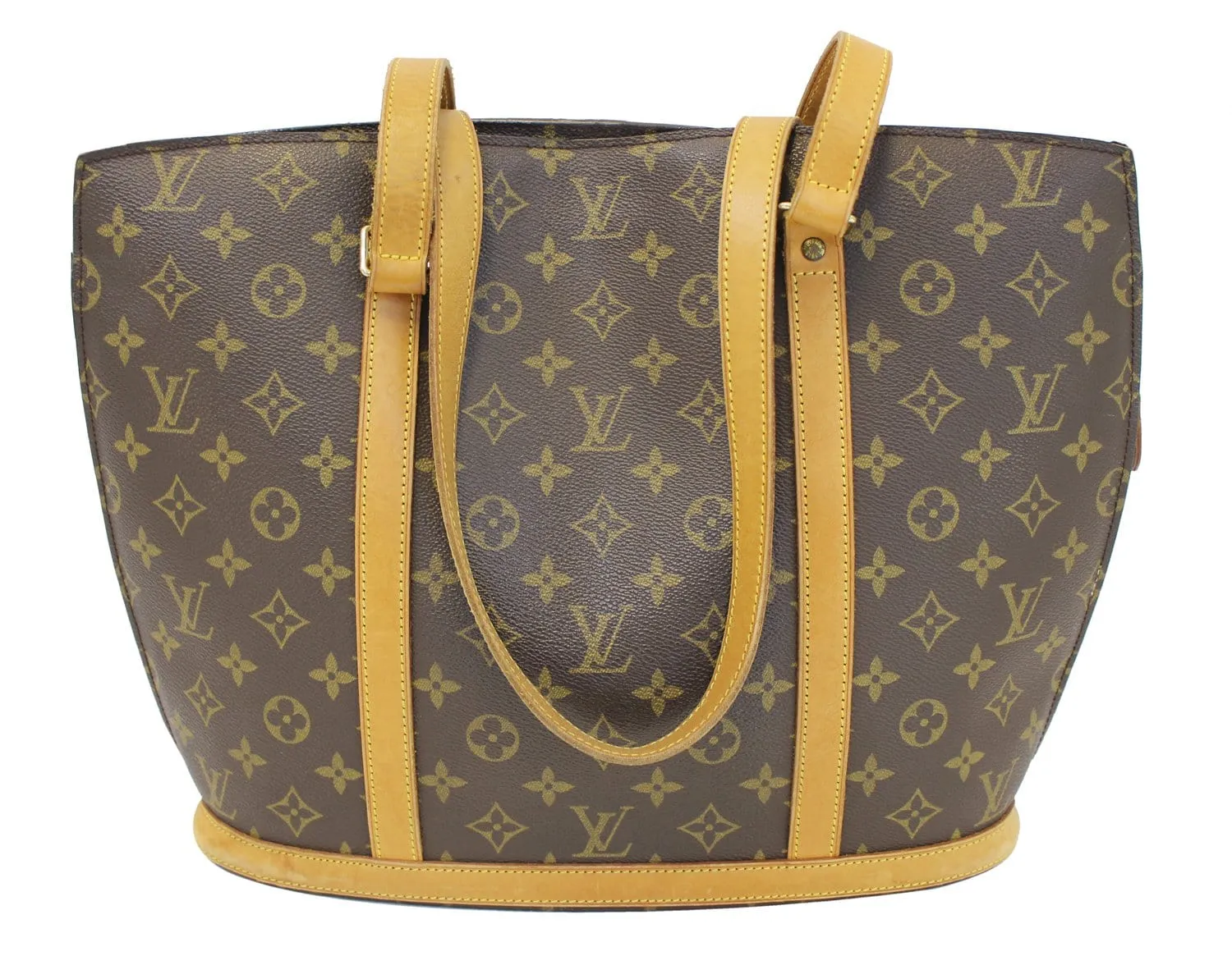 LOUIS VUITTON Monogram Canvas Babylone Tote Bag