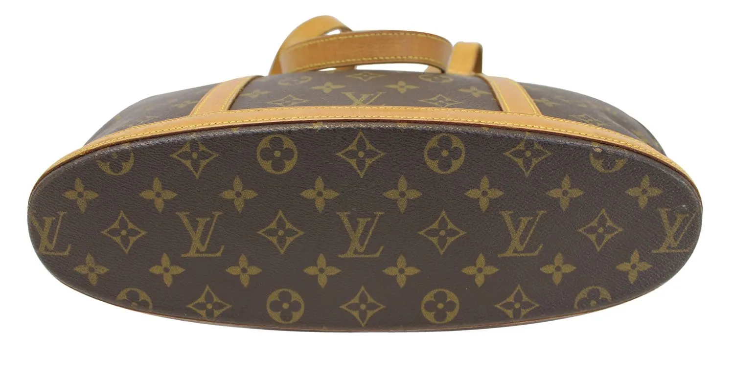 LOUIS VUITTON Monogram Canvas Babylone Tote Bag