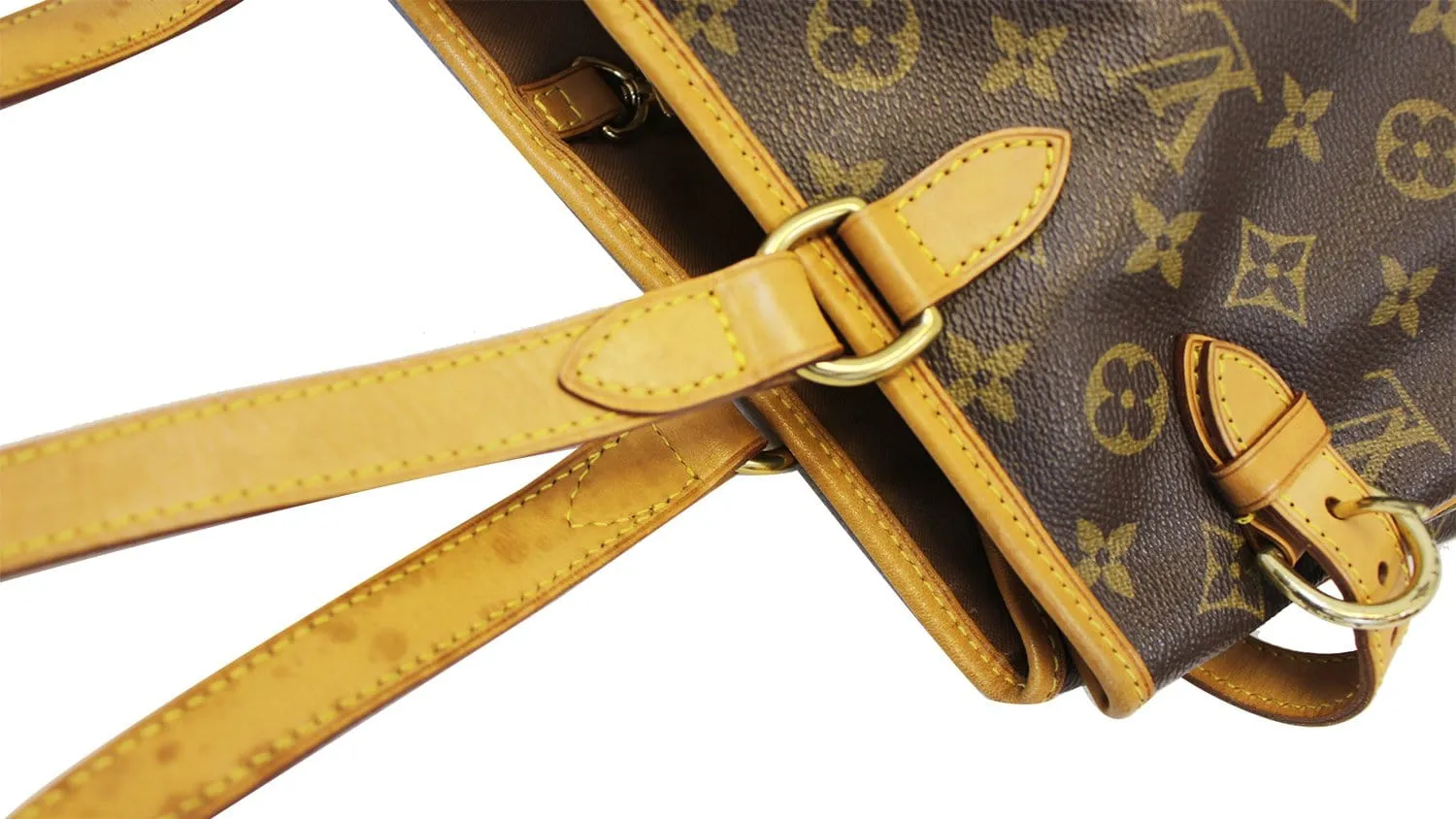LOUIS VUITTON Monogram Canvas Batignolles Horizontal Shoulder Tote Bag