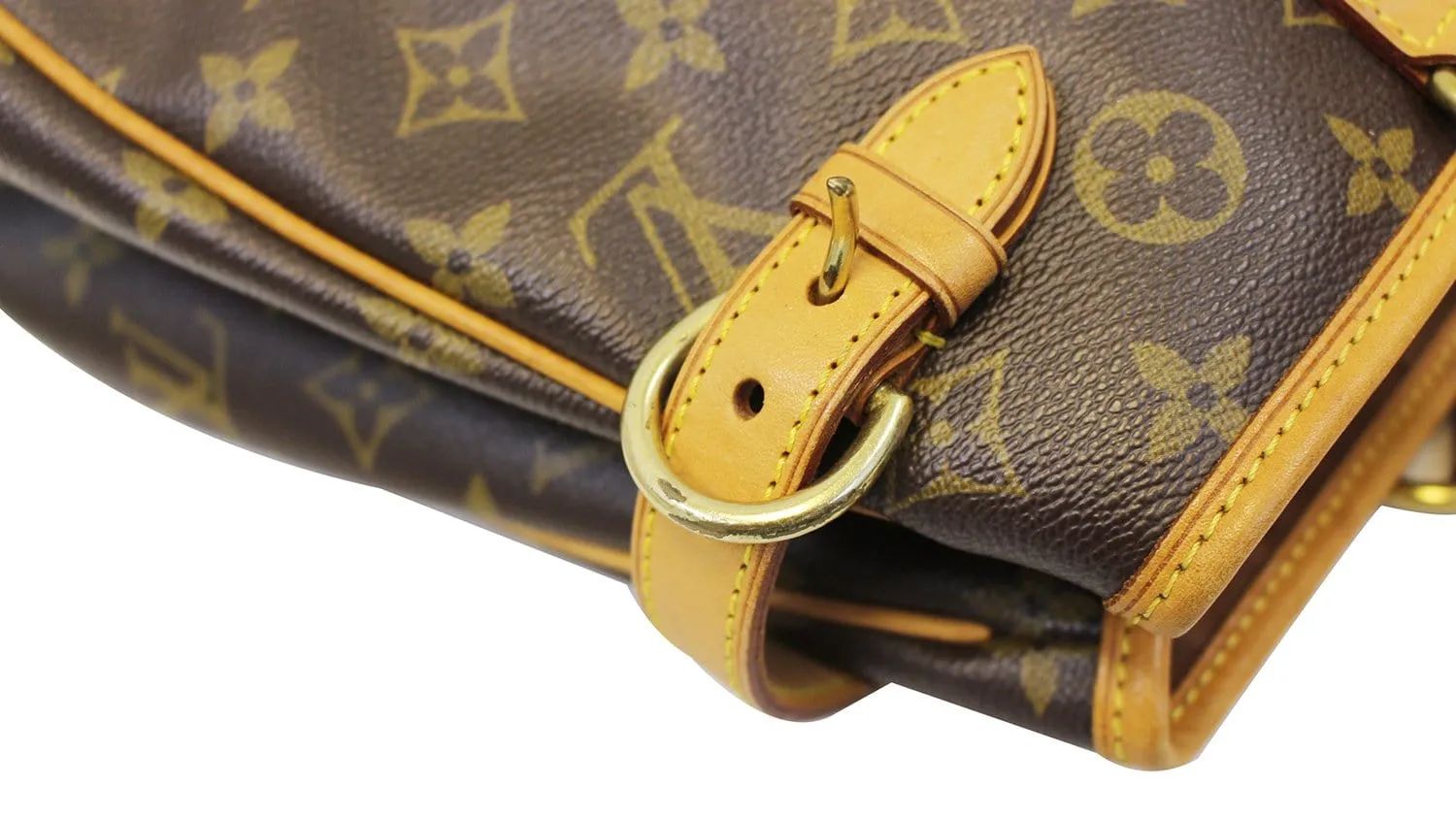 LOUIS VUITTON Monogram Canvas Batignolles Horizontal Shoulder Tote Bag