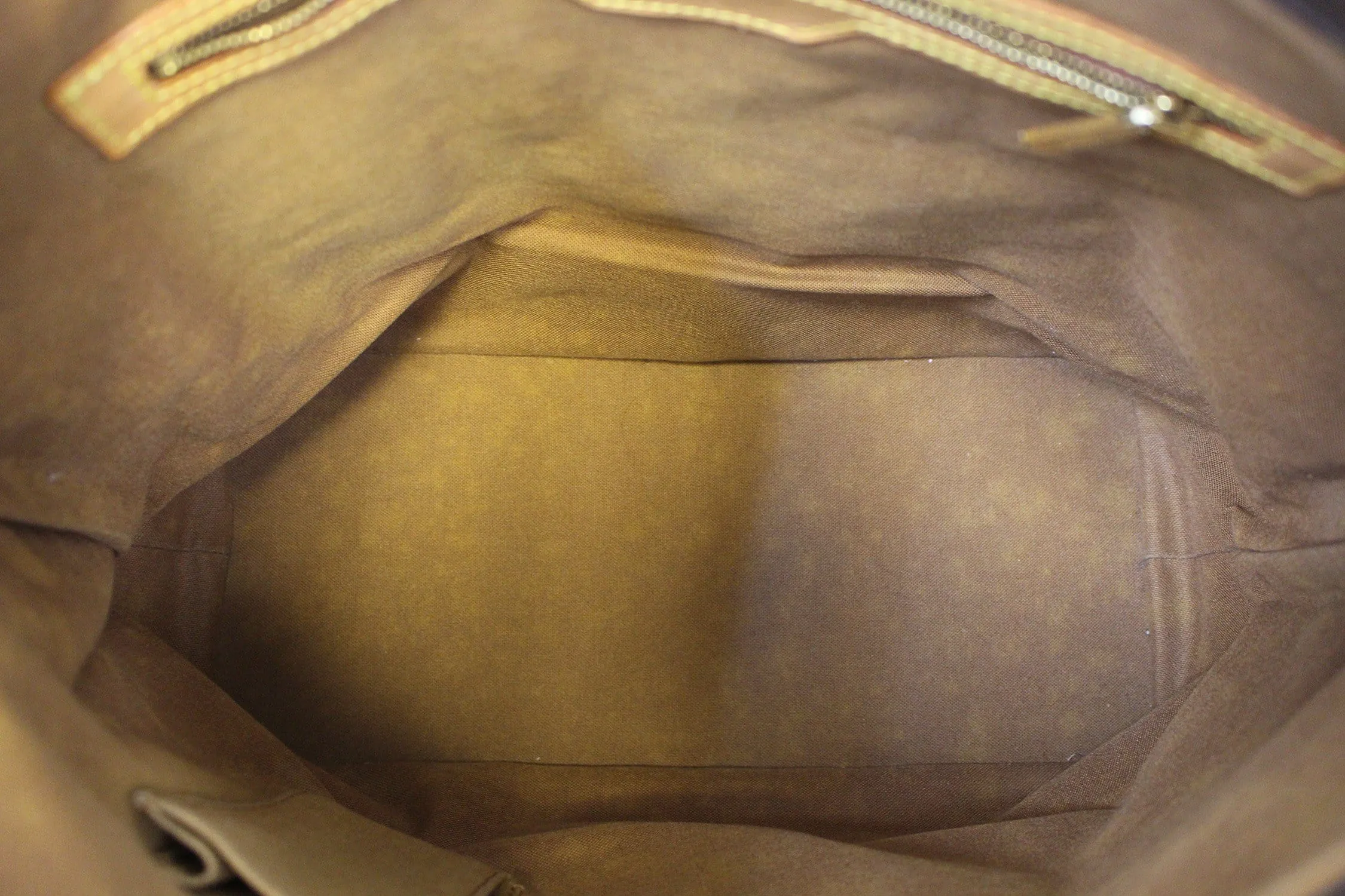 LOUIS VUITTON Monogram Canvas Cabas Mezzo Shoulder Bag