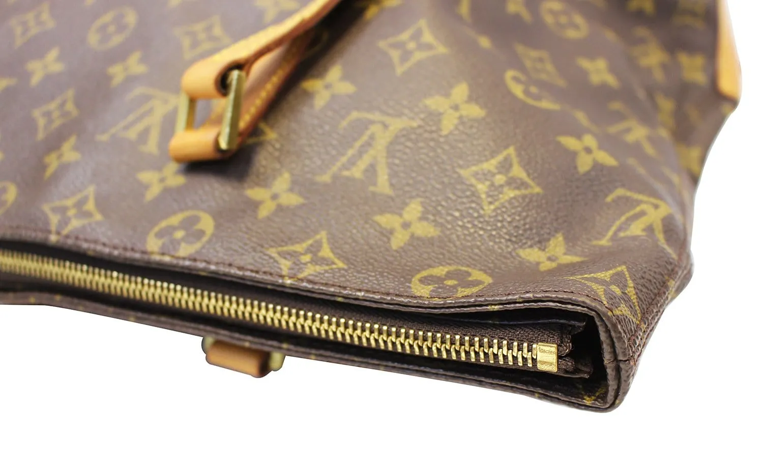 LOUIS VUITTON Monogram Canvas Cabas Mezzo Shoulder Bag
