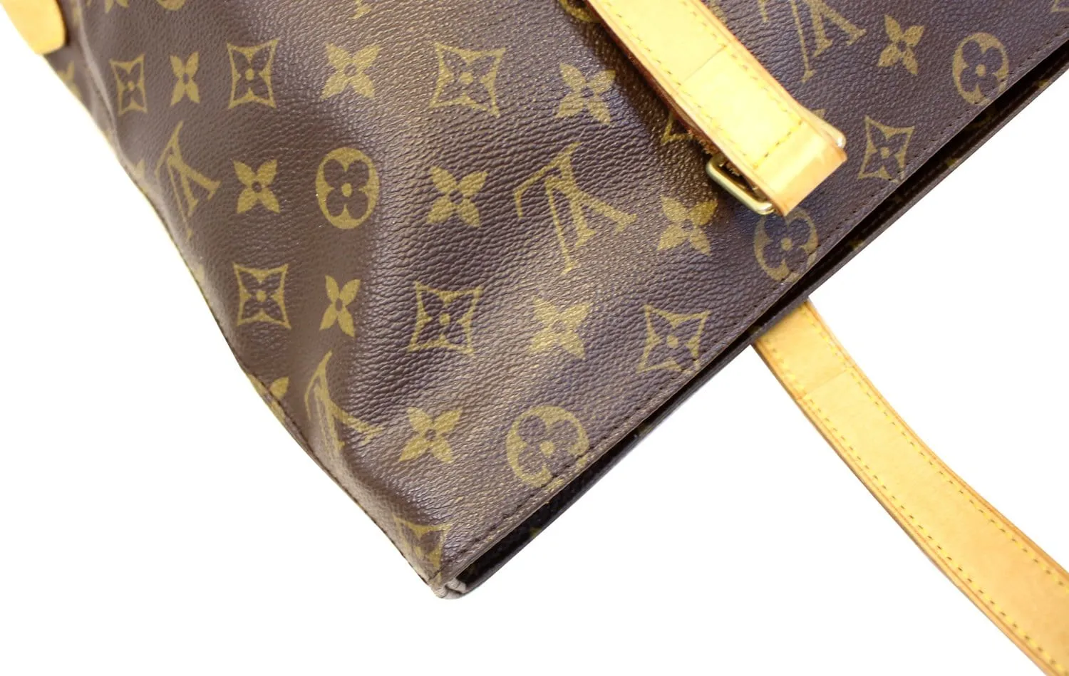 LOUIS VUITTON Monogram Canvas Cabas Mezzo Tote Bag