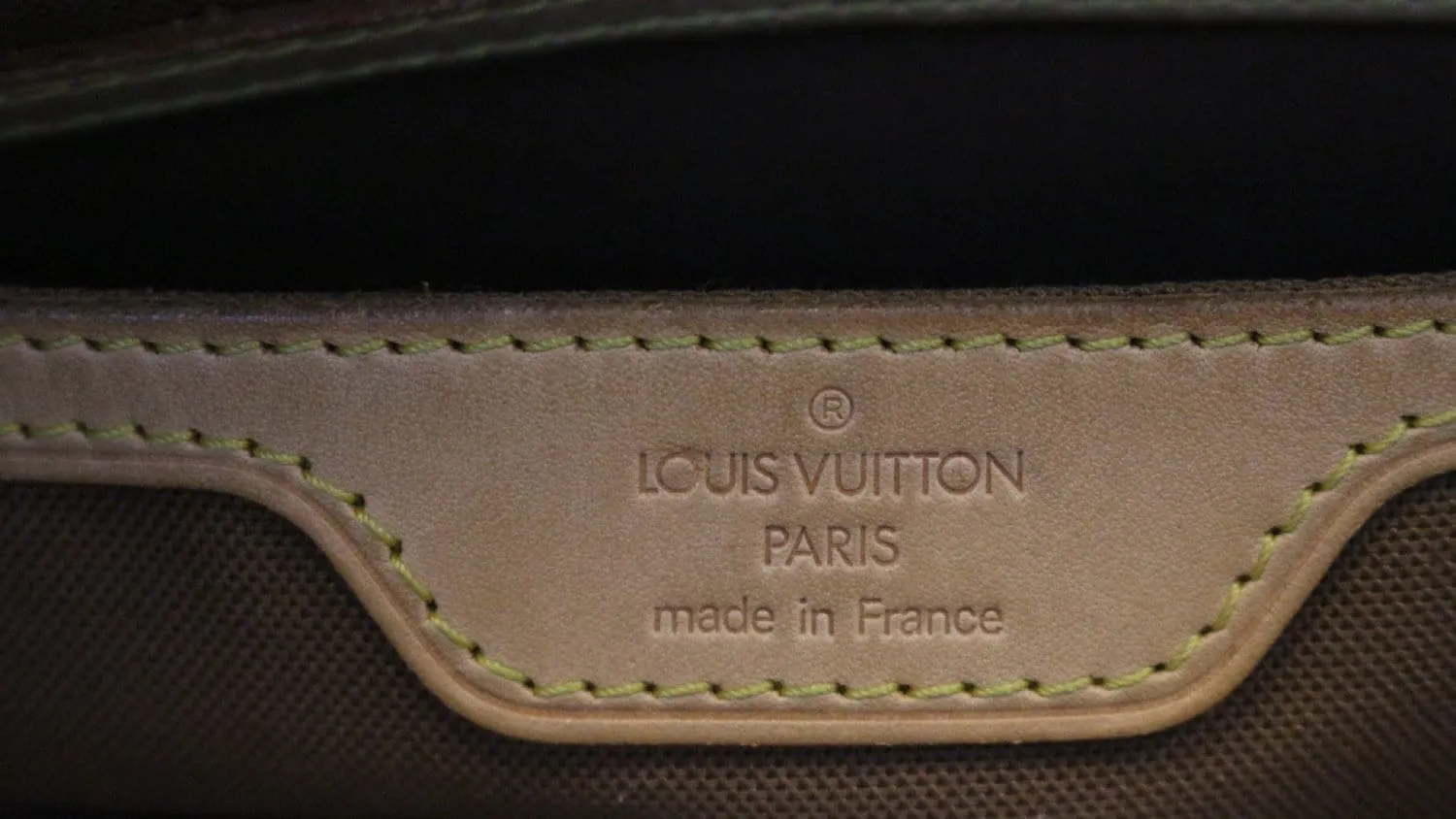LOUIS VUITTON Monogram Canvas Cabas Mezzo Tote Bag