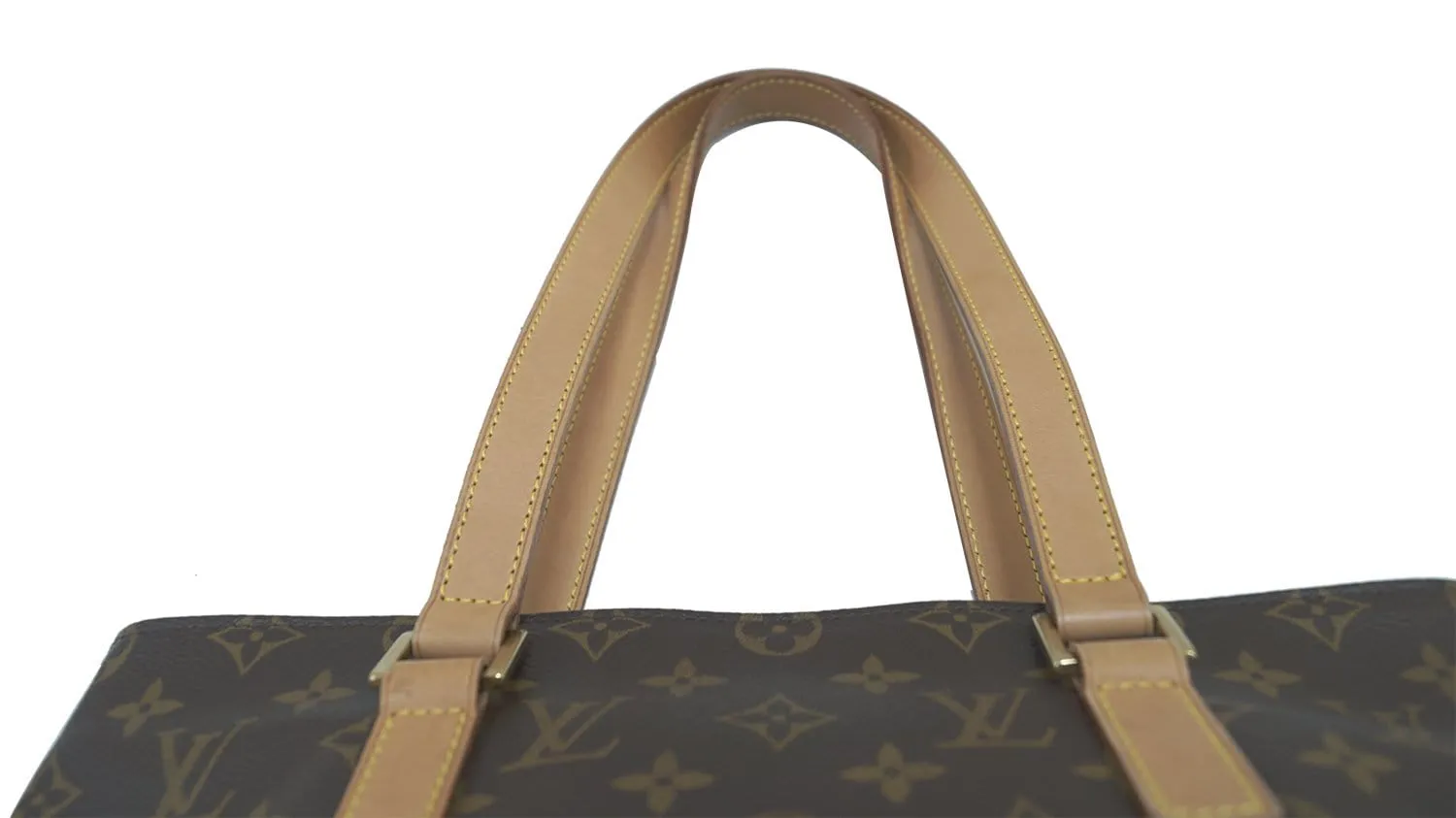 LOUIS VUITTON Monogram Canvas Cabas Piano Shoulder Bag