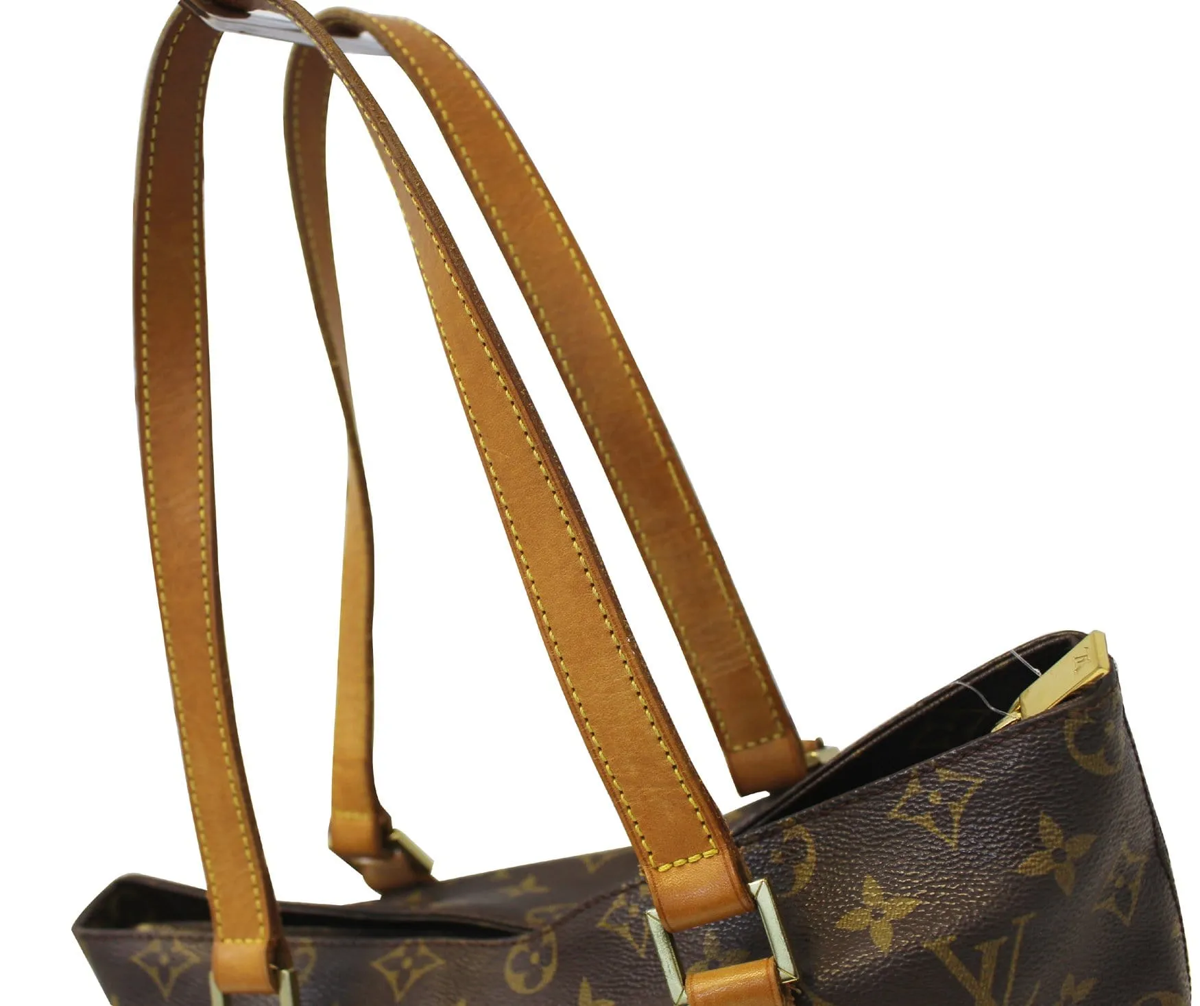 LOUIS VUITTON Monogram Canvas Cabas Piano Shoulder Bag