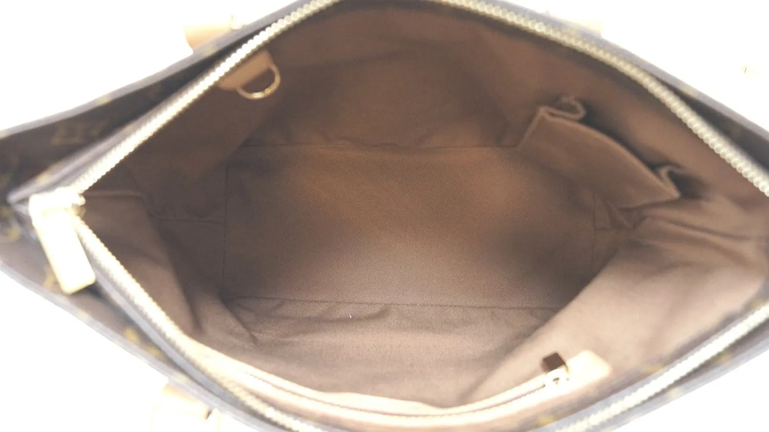 LOUIS VUITTON Monogram Canvas Cabas Piano Shoulder Bag