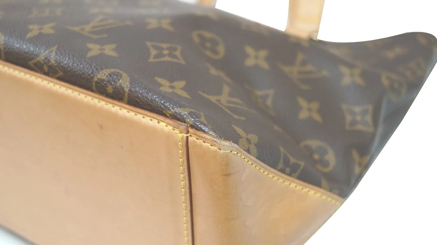 LOUIS VUITTON Monogram Canvas Cabas Piano Shoulder Bag