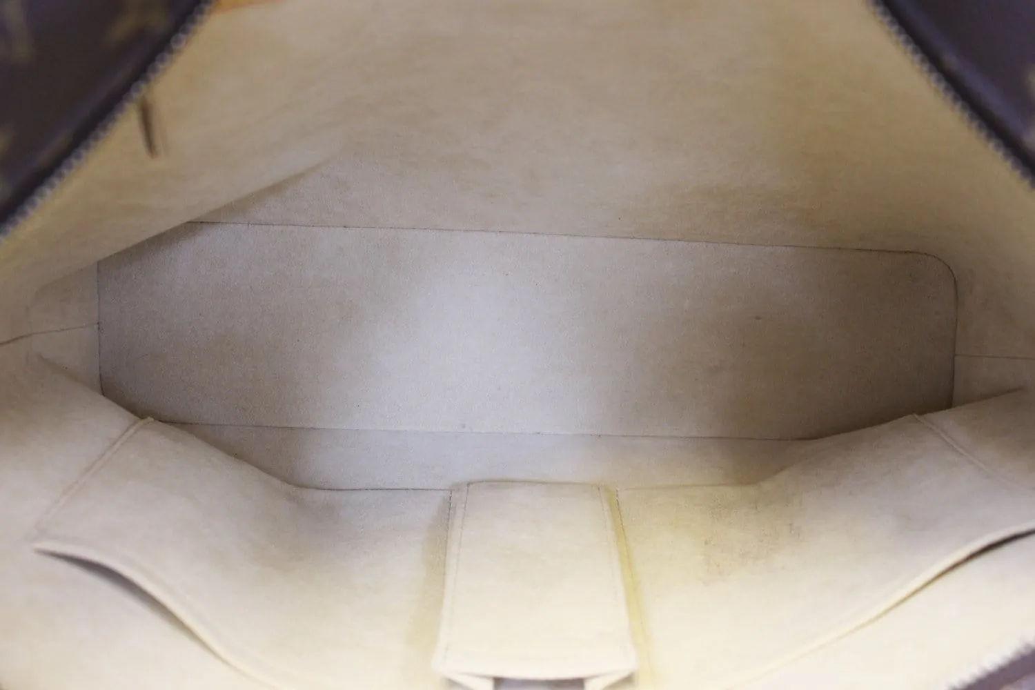 LOUIS VUITTON Monogram Canvas Luco Tote Brown Bag