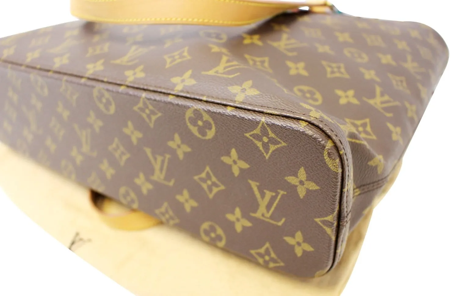 LOUIS VUITTON Monogram Canvas Luco Tote Brown Bag