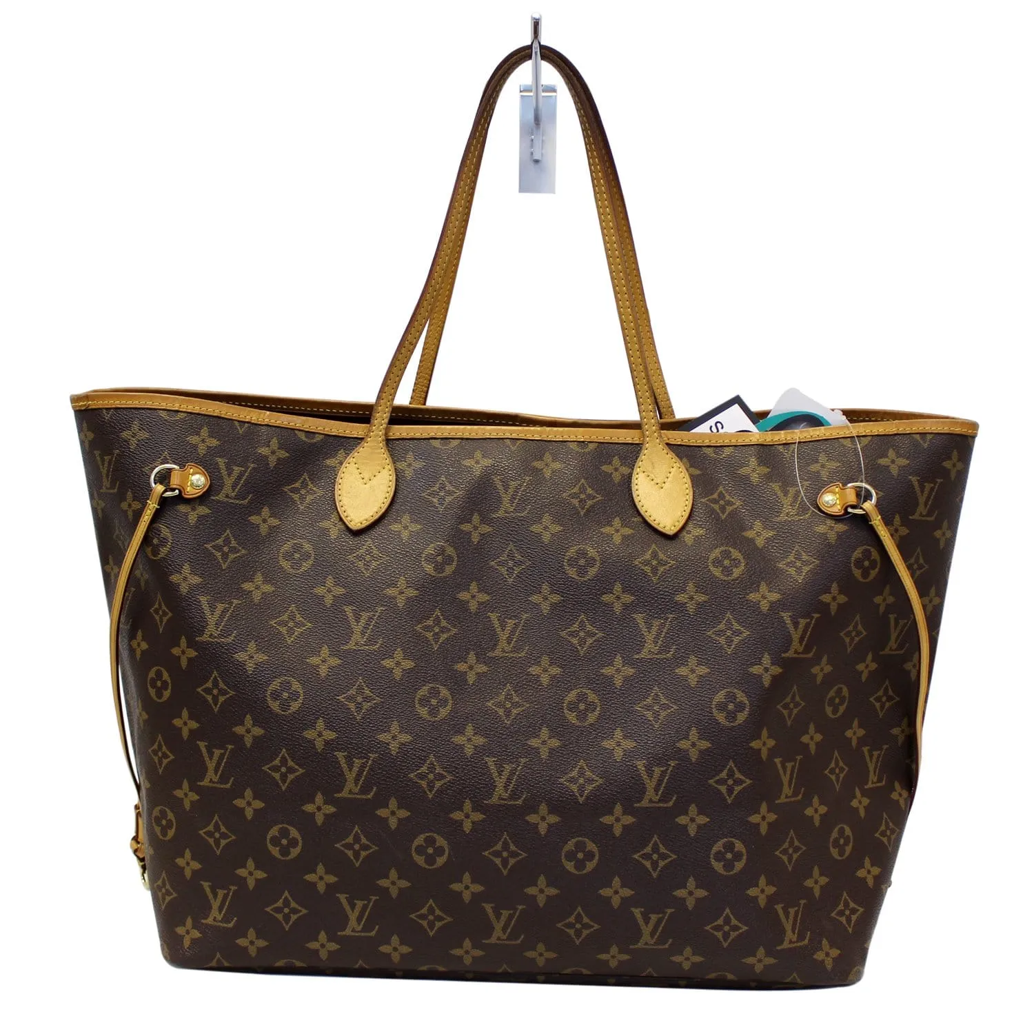 LOUIS VUITTON Monogram Canvas Neverfull GM Brown Tote Bag