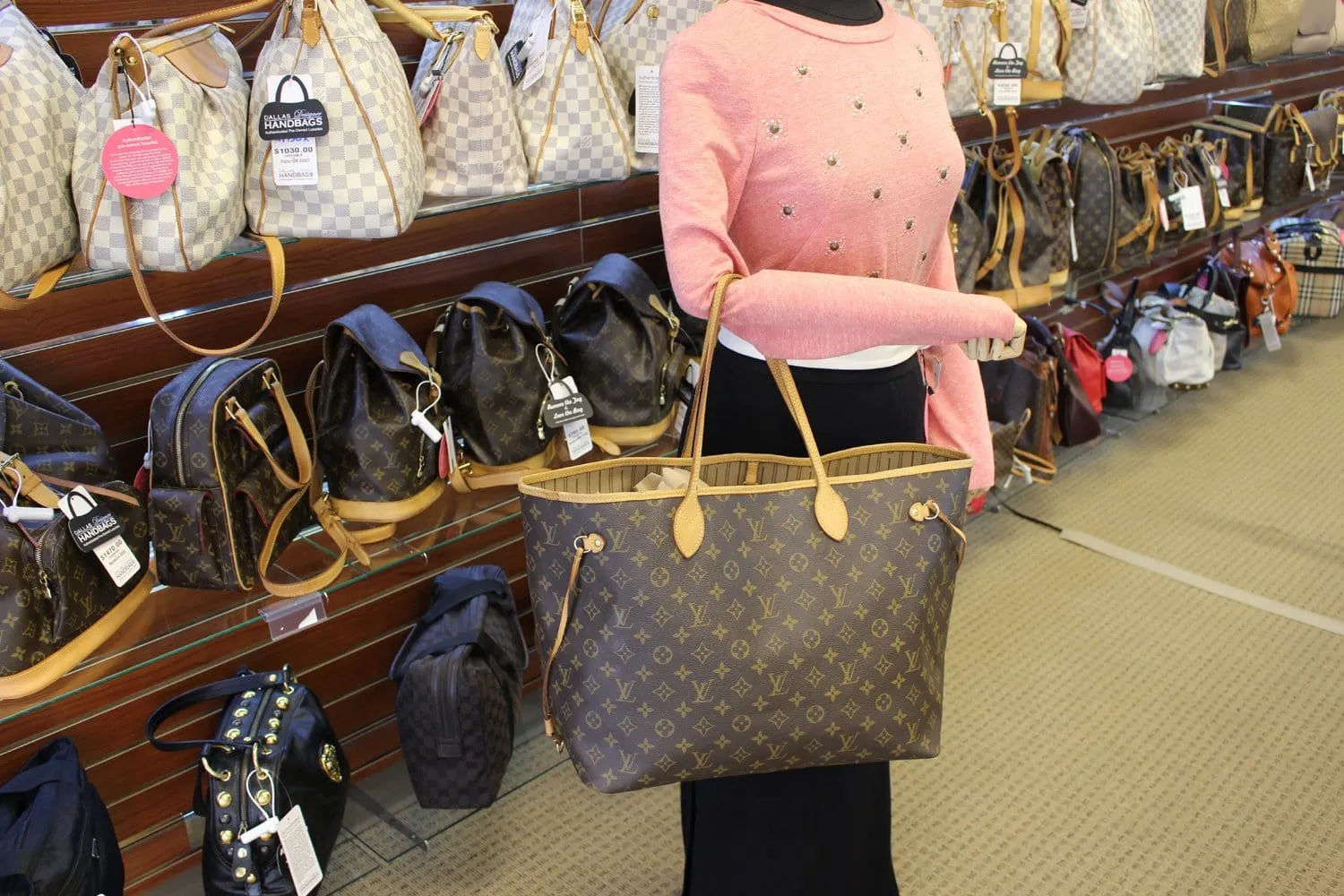 LOUIS VUITTON Monogram Canvas Neverfull GM Tote Bag