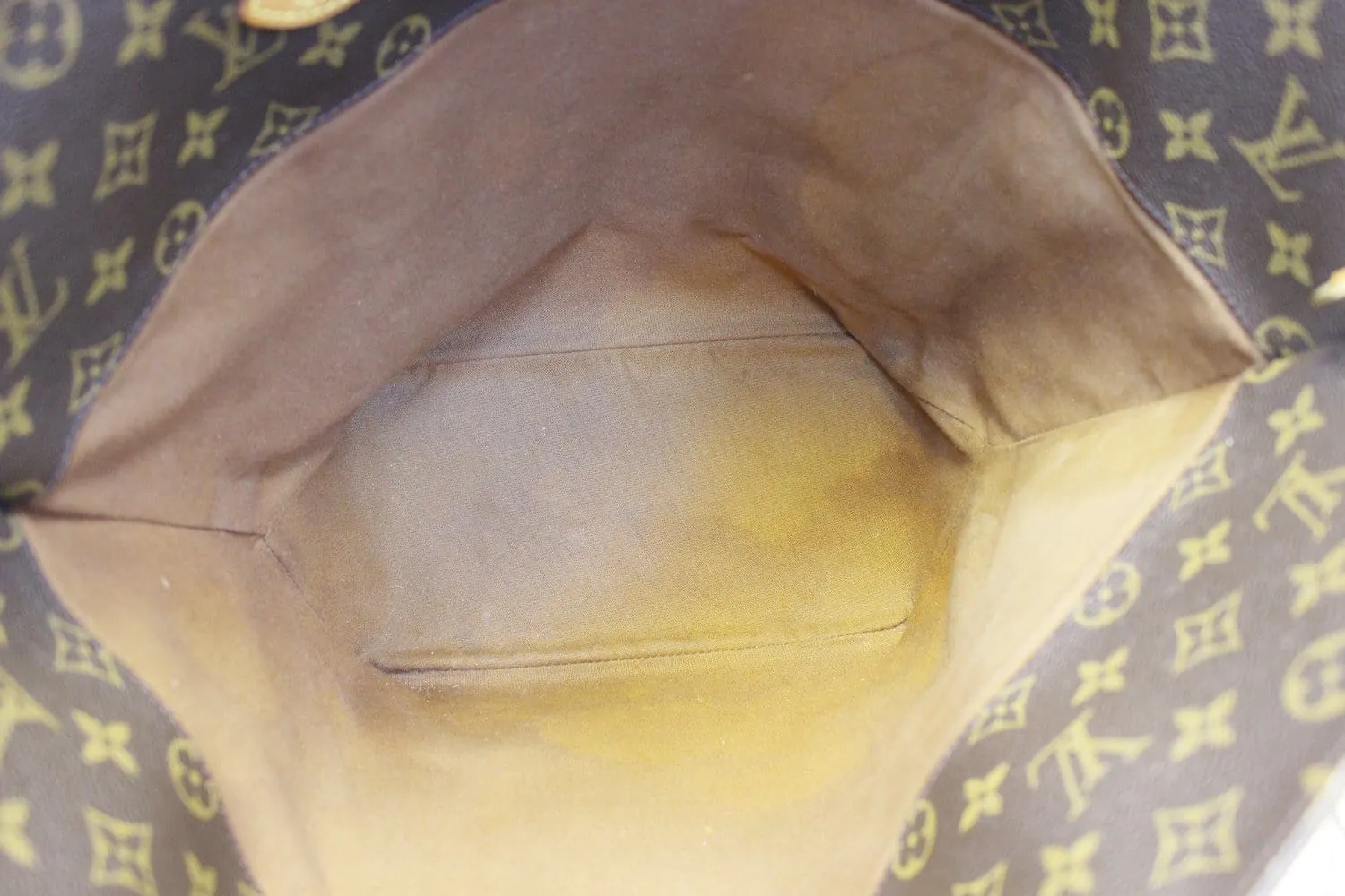 LOUIS VUITTON Monogram Canvas Sac Shopping Tote Bag
