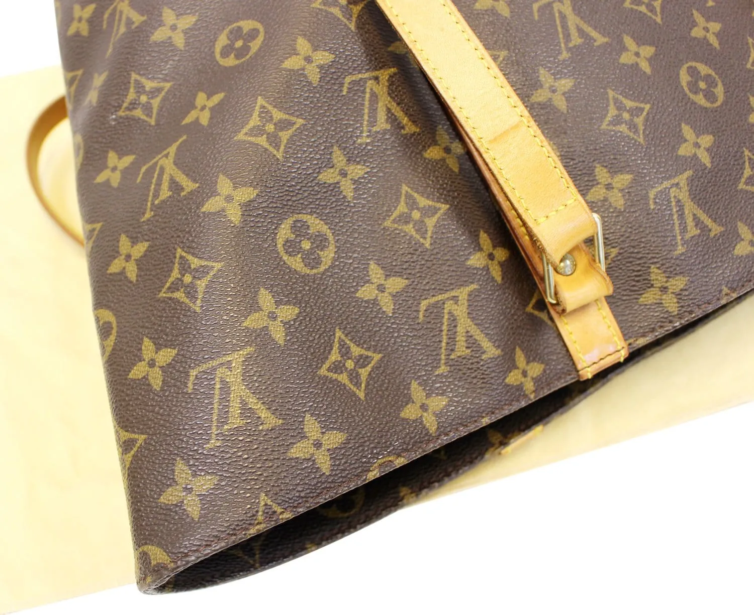 LOUIS VUITTON Monogram Canvas Sac Shopping Tote Bag