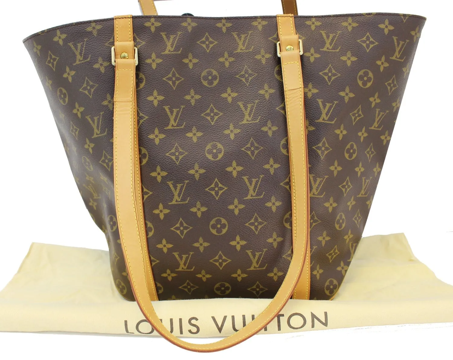 LOUIS VUITTON Monogram Canvas Sac Shopping Tote