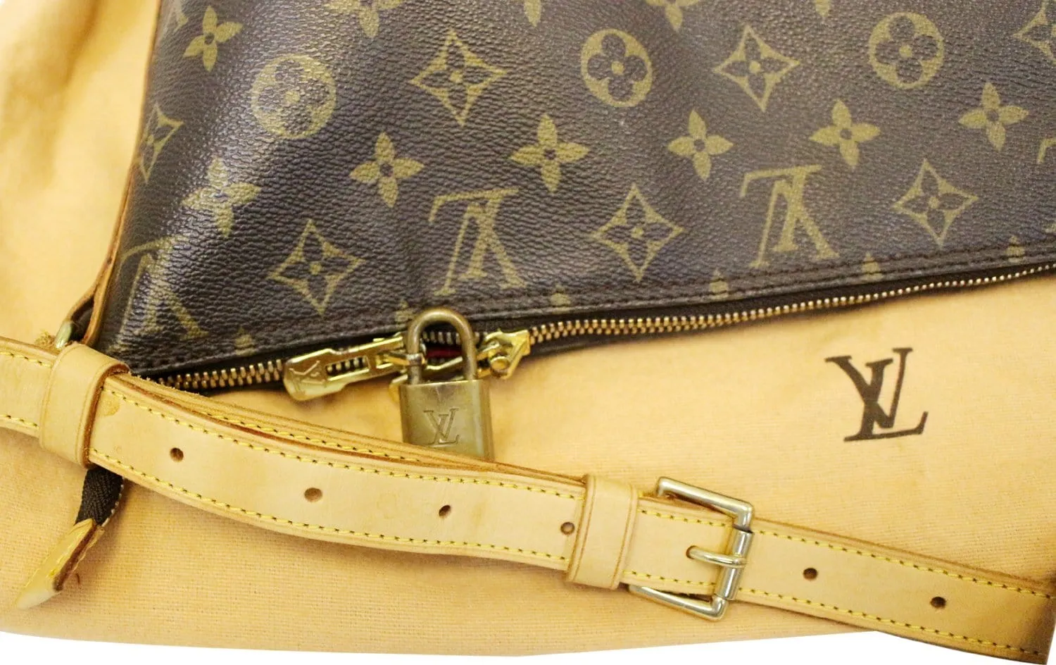 LOUIS VUITTON Monogram Canvas Sharon Stone Amfar Three Shoulder Bag