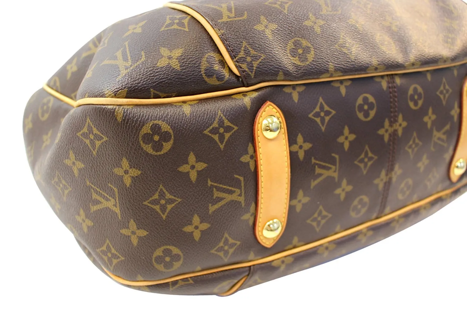 LOUIS VUITTON Monogram Galliera GM Shoulder Tote Handbag