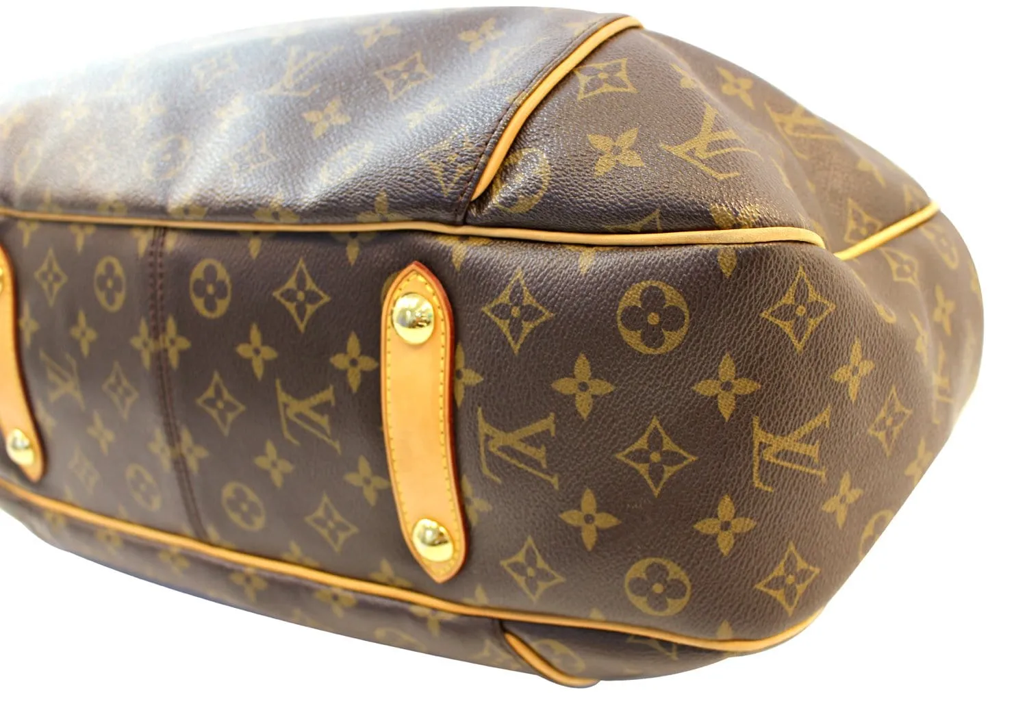 LOUIS VUITTON Monogram Galliera GM Shoulder Tote Handbag
