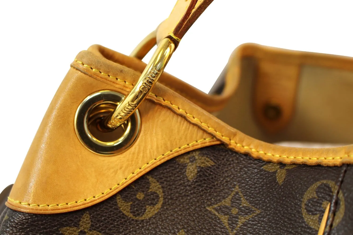 LOUIS VUITTON Monogram Galliera GM Shoulder Tote Handbag