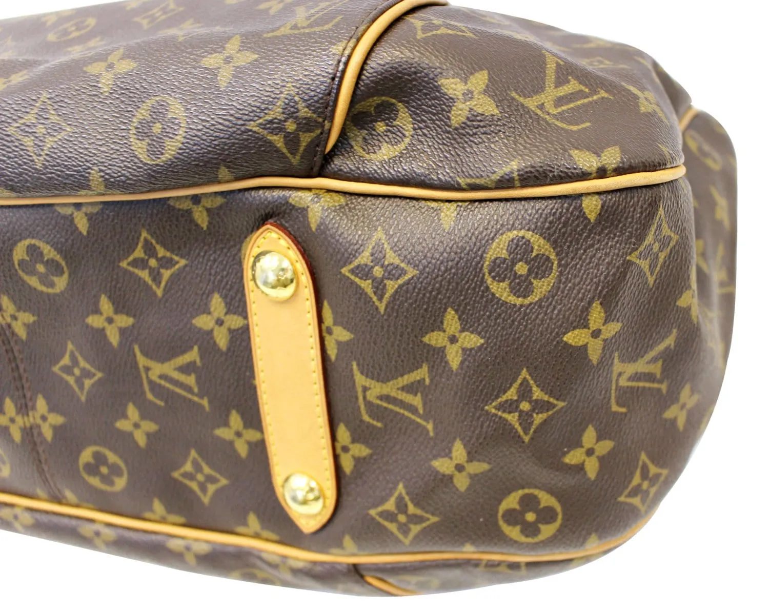 LOUIS VUITTON Monogram Galliera GM Shoulder Tote Handbag
