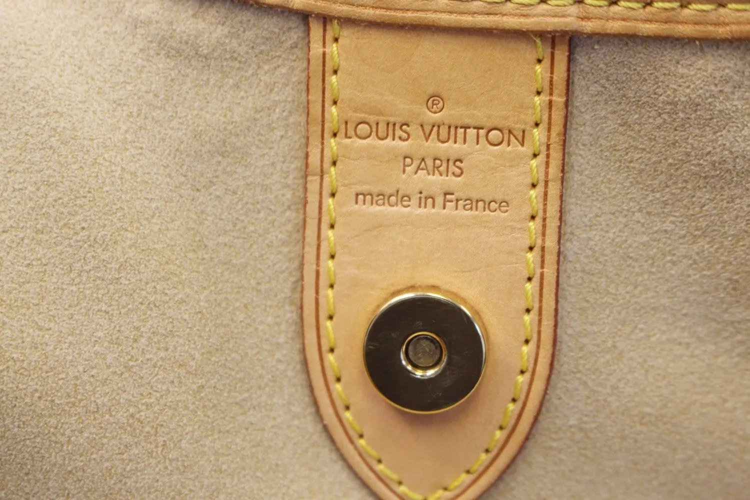 LOUIS VUITTON Monogram Galliera GM Shoulder Tote Handbag