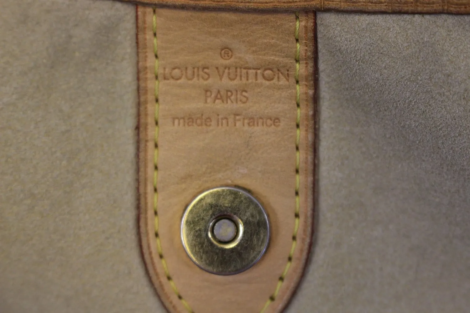 LOUIS VUITTON Monogram Galliera GM Shoulder Tote Handbag